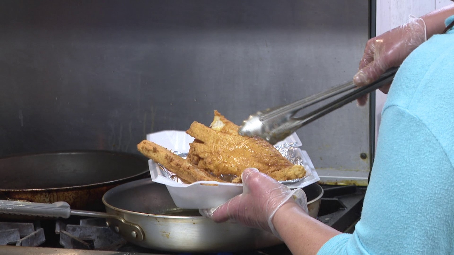 The Franklin Township Volunteer Fire Department near Dallas hosted its annual Fish Fry Friday dinner on Friday night.