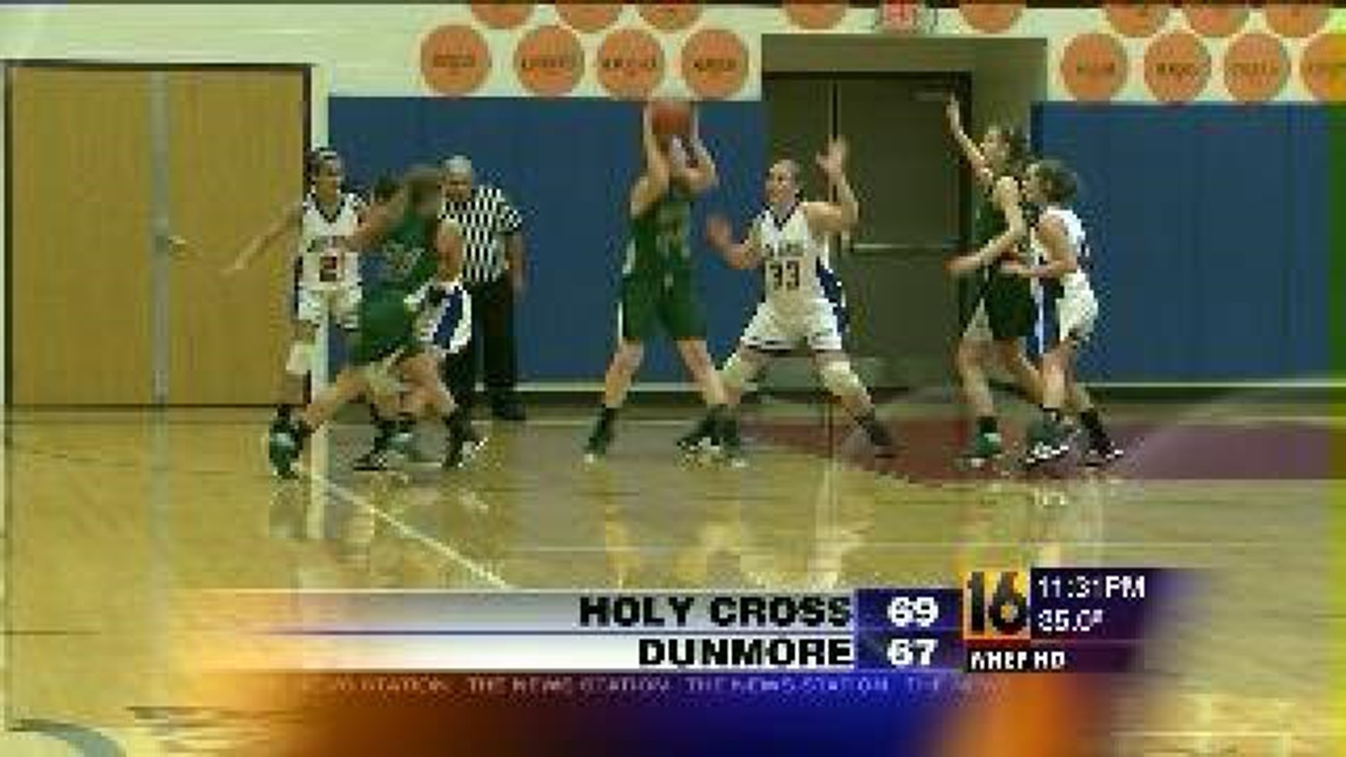 Holy Cross vs Dunmore