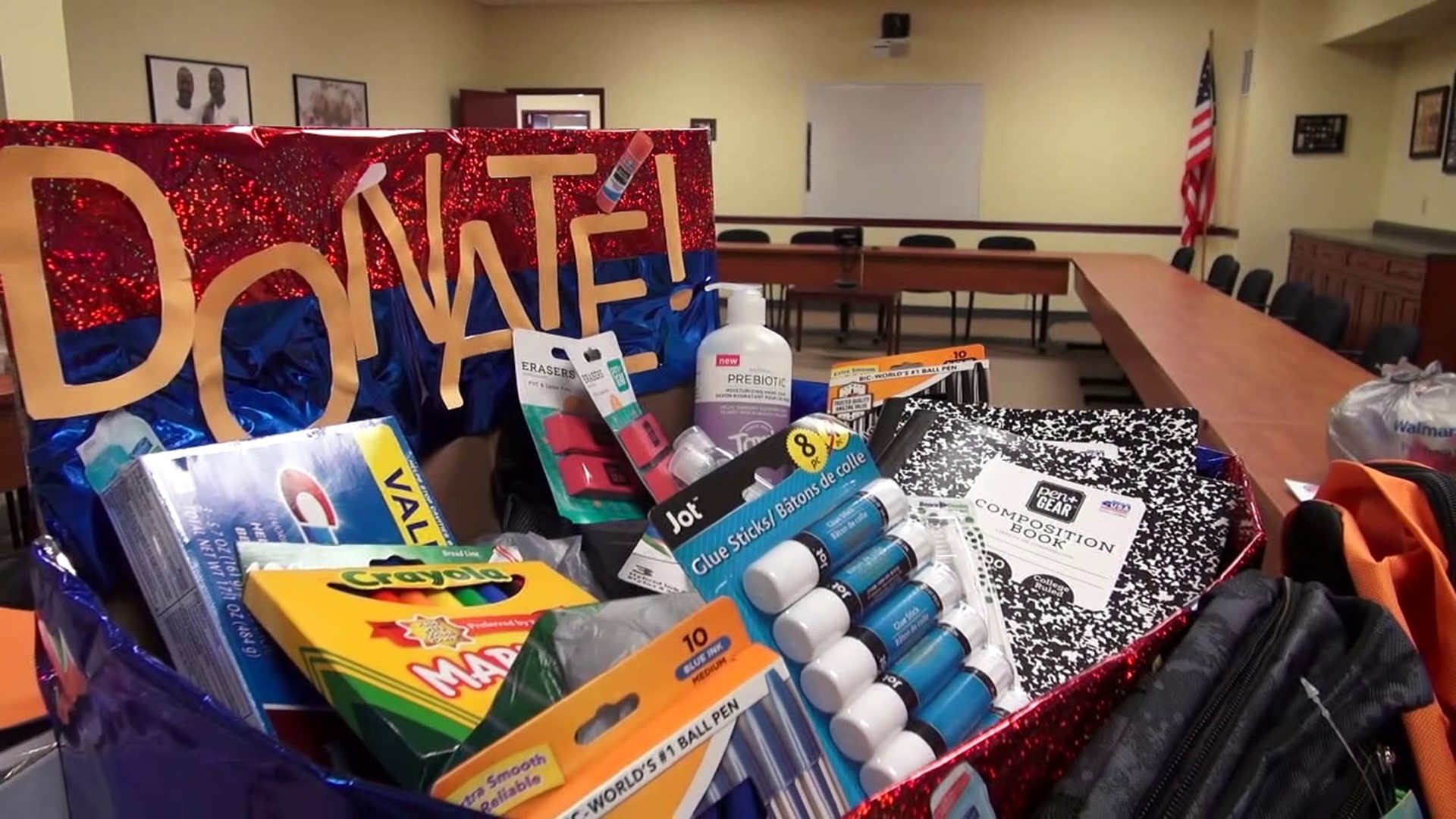 Newswatch 16's Emily Kress shows us how the United Way is providing students with essentials this year.