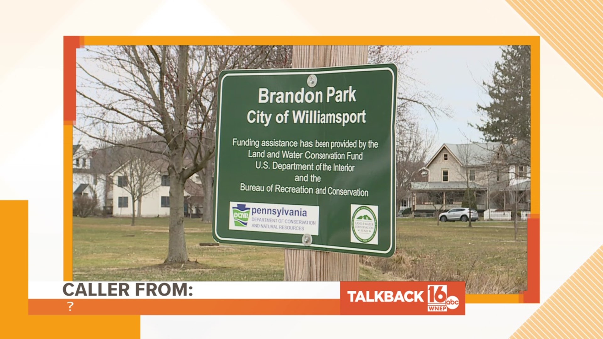 Two callers are not happy that Brandon Park received money to be revitalized.