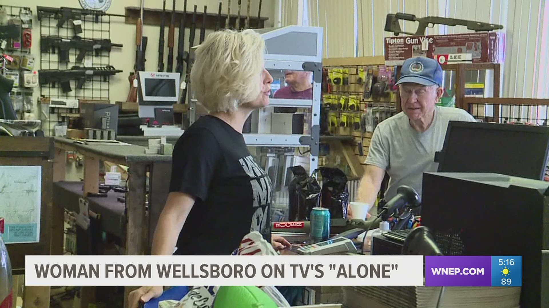 Rose Anna Moore of Wellsboro is a contestant on the eighth season of the survival show "Alone."