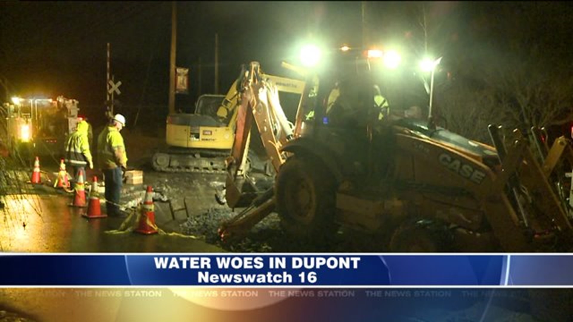 Crews Continue Repairs on Broken Water Mains in Dupont