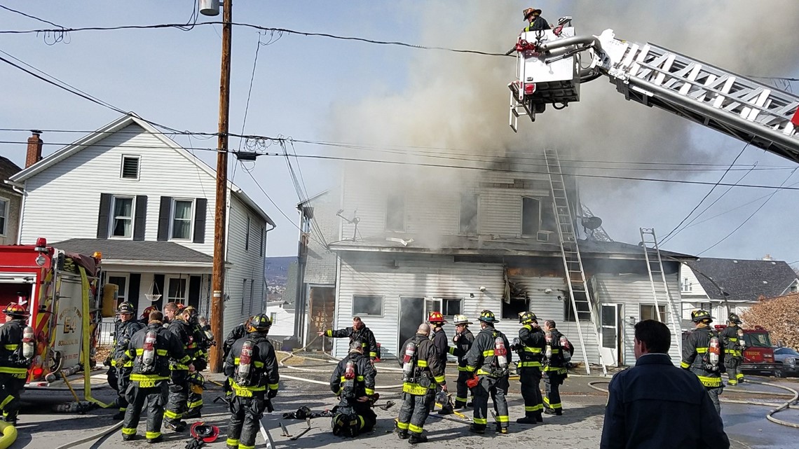 Apartments Destroyed in Smoky Scranton Fire