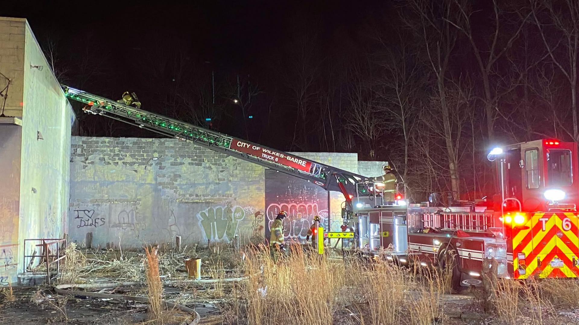 Crews called to fire at former Great Northern Press warehouse in ...