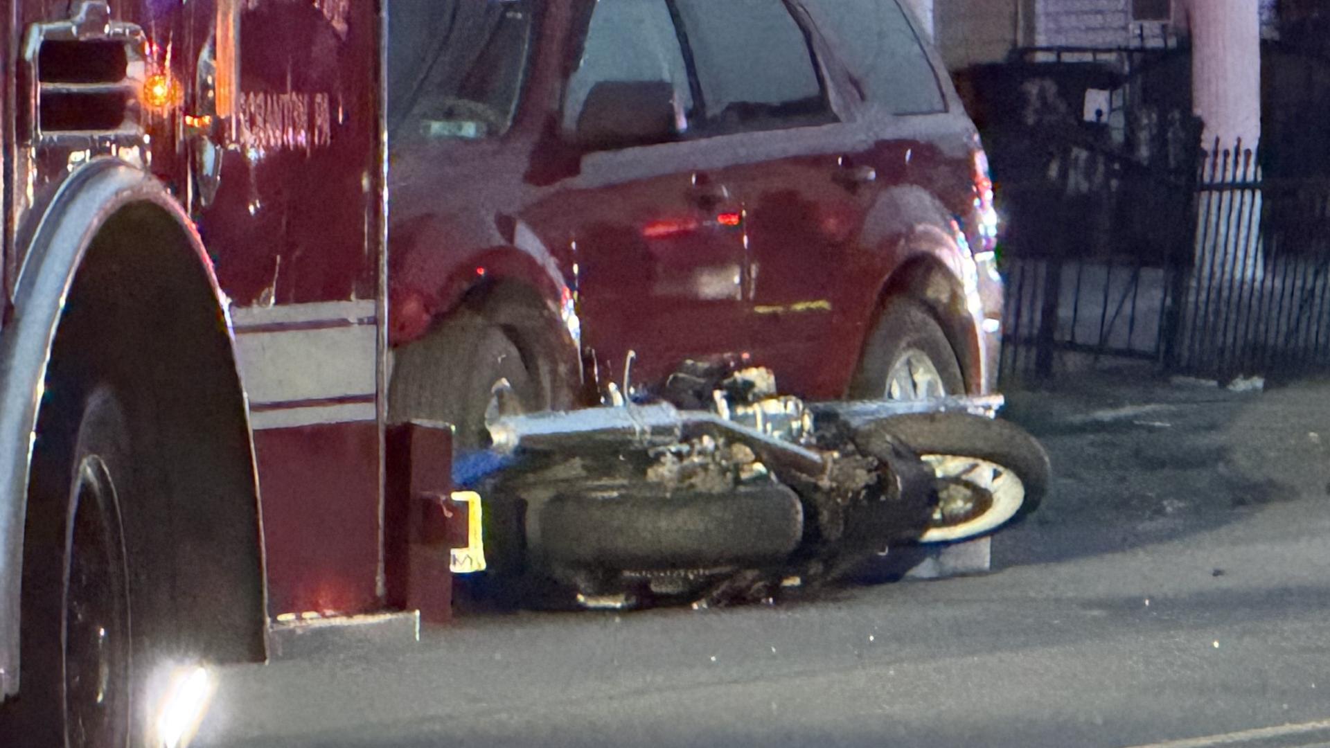One injured after motorcycle crash in Scranton | wnep.com