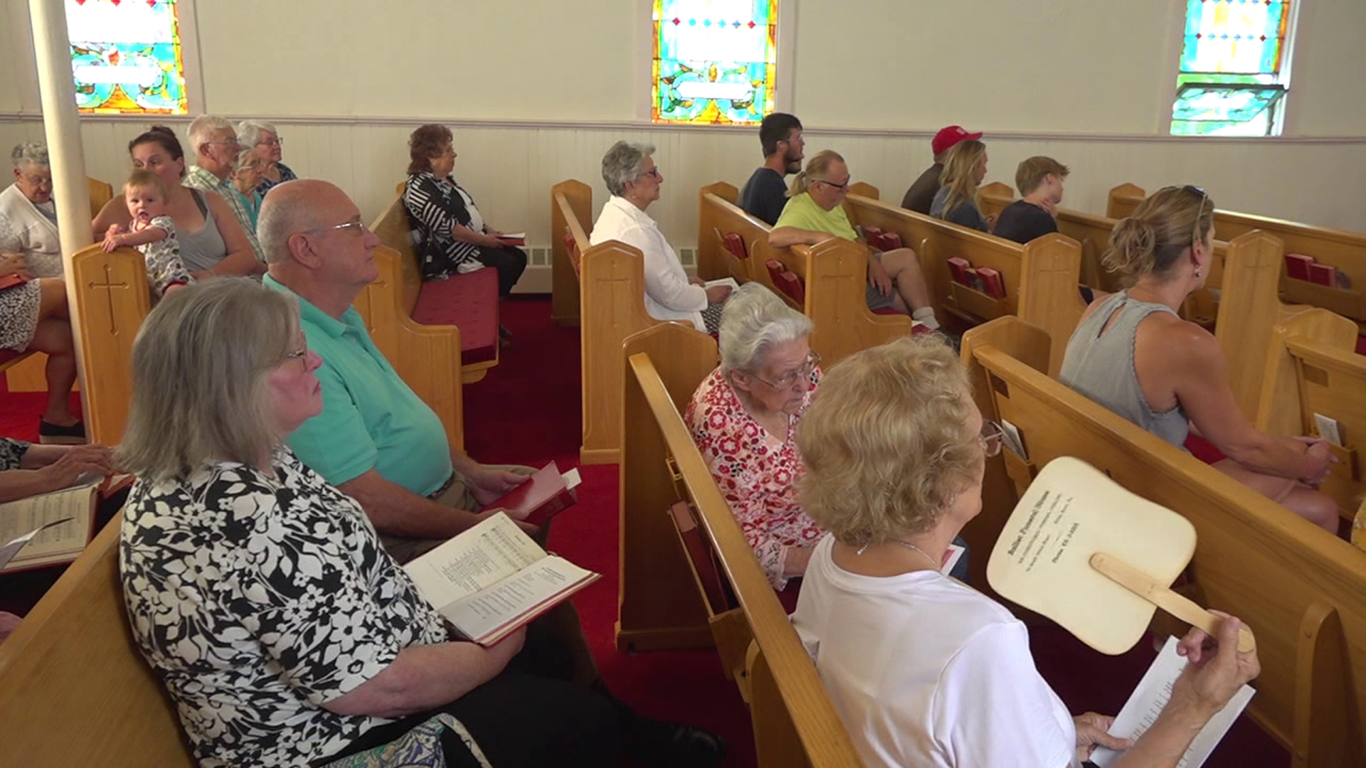 A church in Luzerne County has been a place of worship for the faithful for 140 years. On Sunday, the congregation celebrated the milestone while honoring veterans.