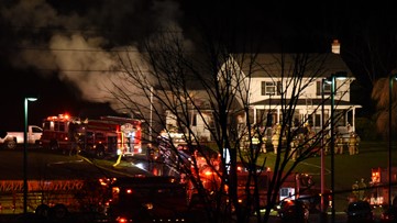 Dallas home damaged by blaze