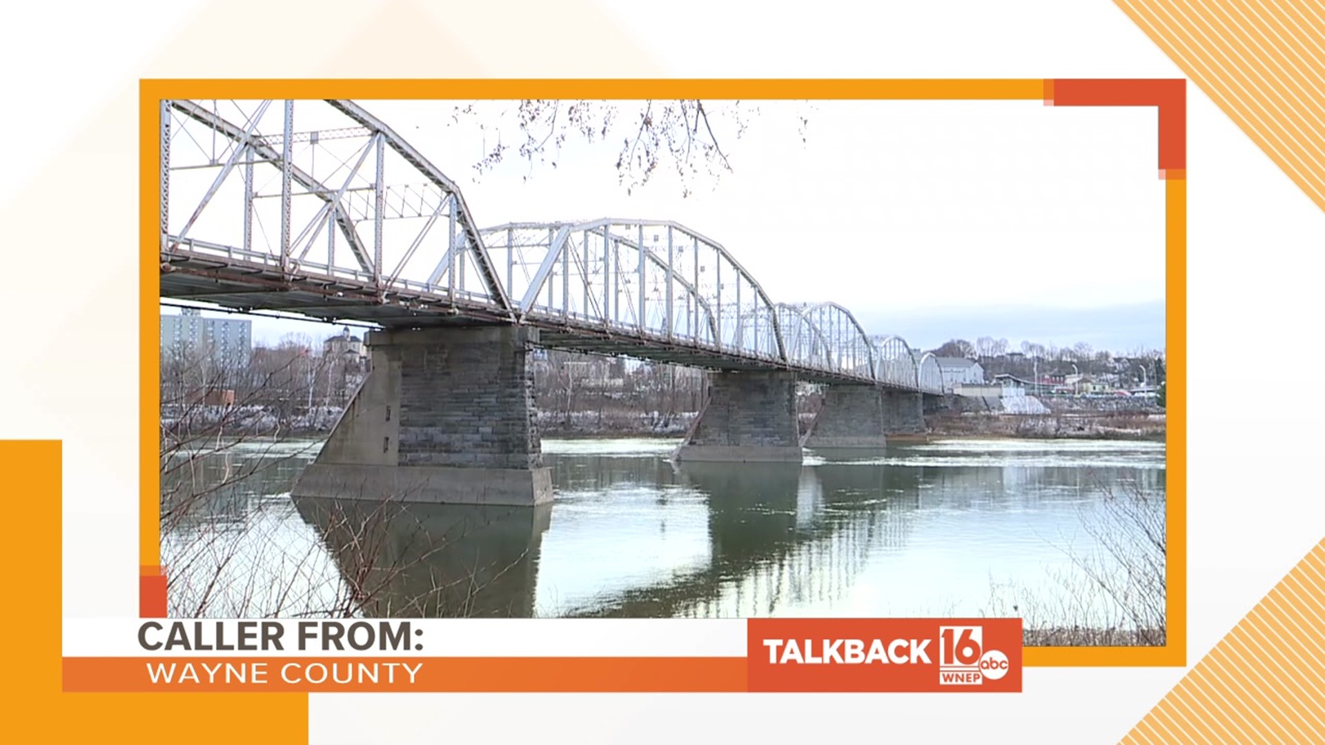 Three callers are upset at the closure of Pittston's Water Street Bridge, also known as Firefighter's Memorial Bridge.