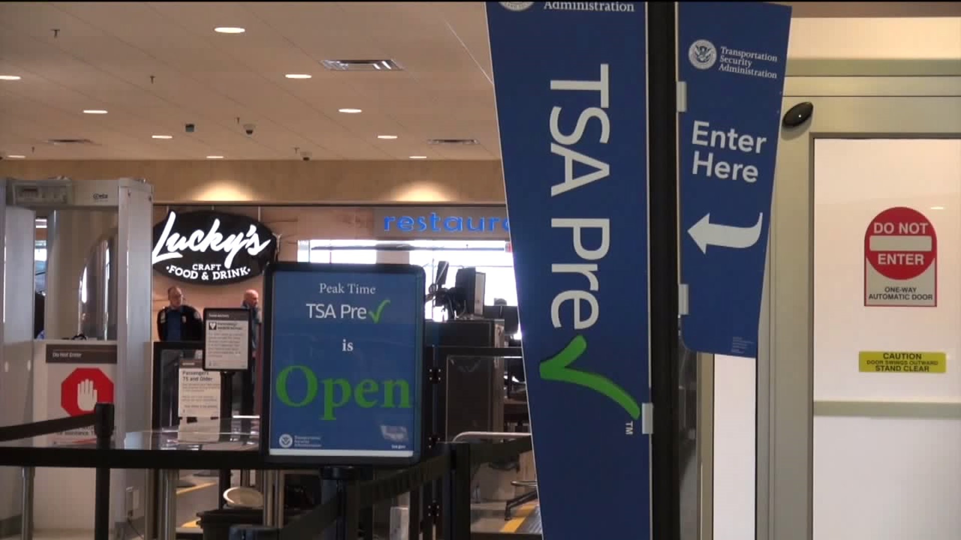 Open Enrollment for TSA Precheck at Airport in Luzerne County