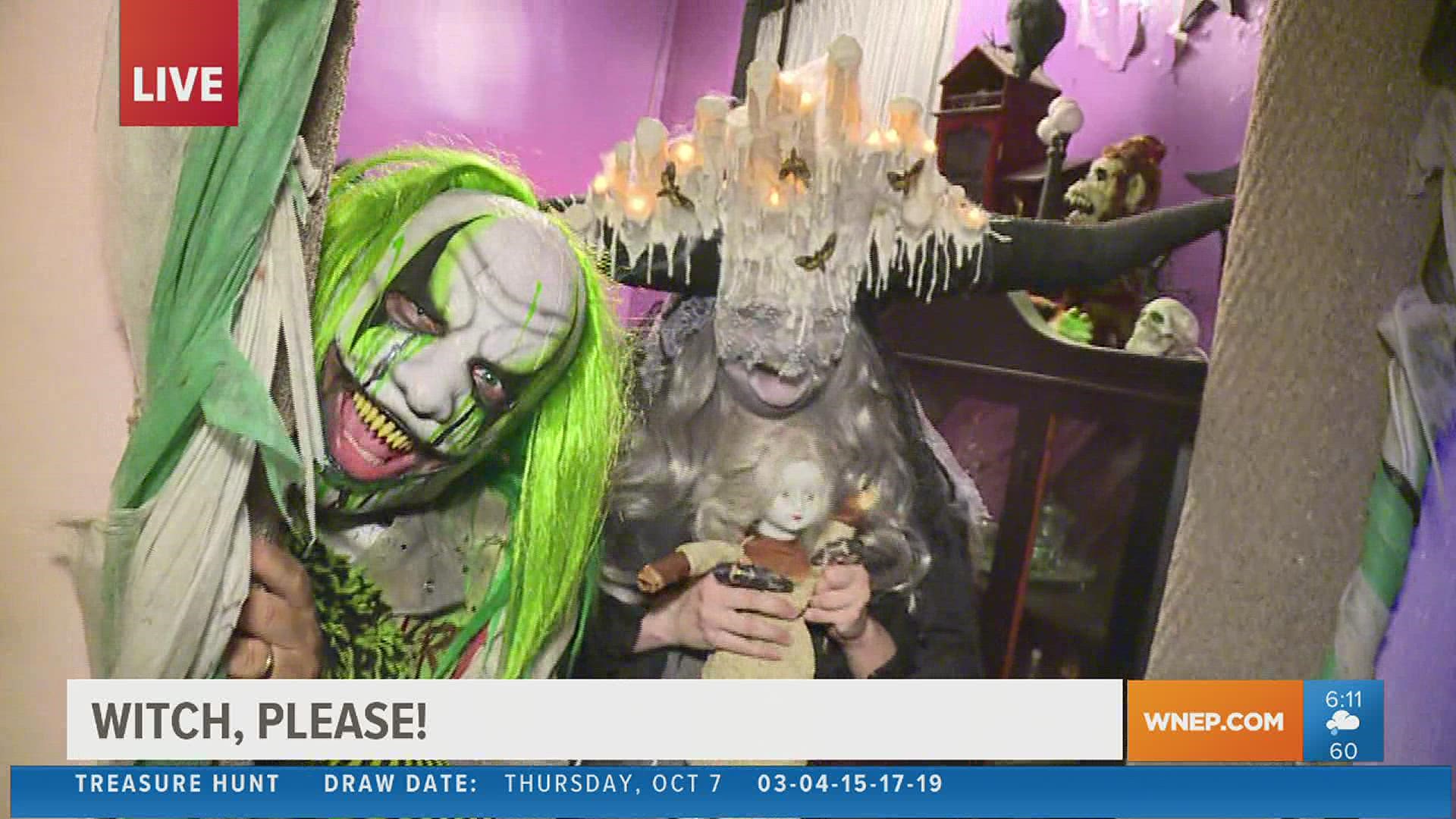 Dozens of creepy characters are ready to give you a frightfully fun experience inside the "Hotel of Horror." Newswatch 16's Ryan Leckey stopped by to give us a look.