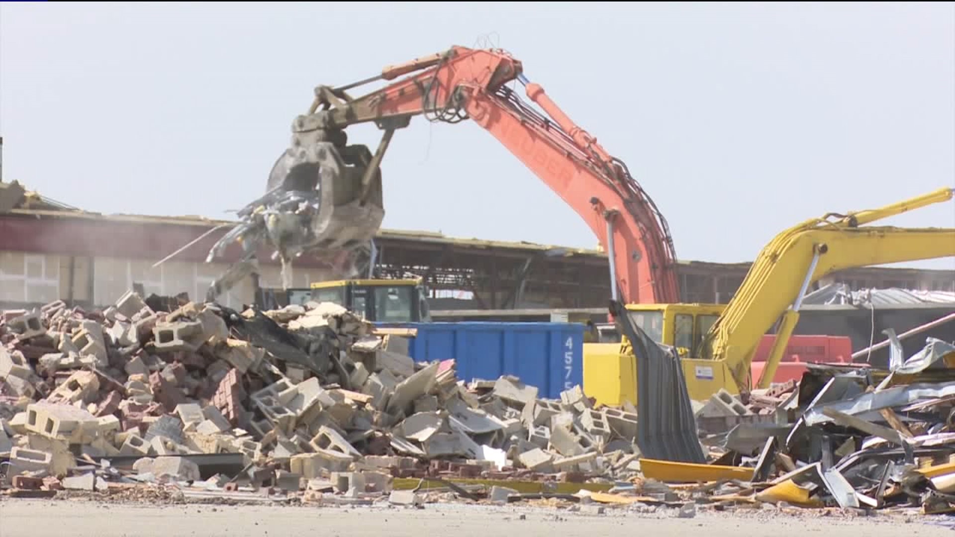 Schuylkill Mall Demolition Nearing Completion