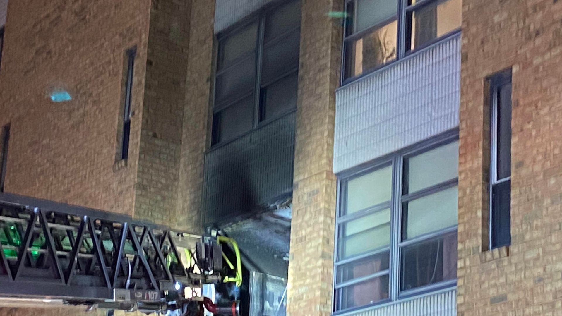 Crews responded to a 3-alarm fire in a high-rise senior apartment building in Luzerne County on Thursday evening.