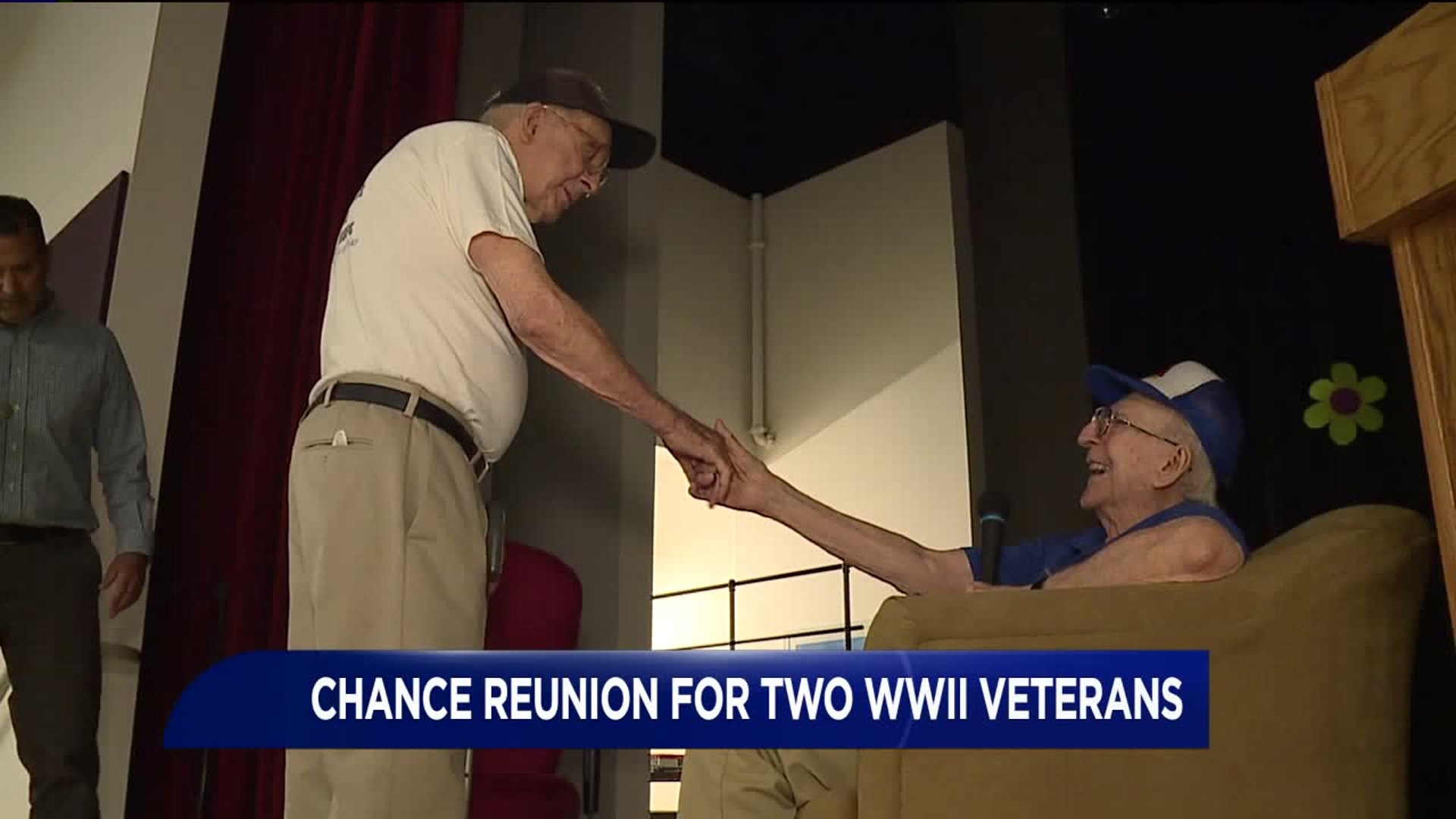 Surprise Reunion for WWII Veteran at Book Signing