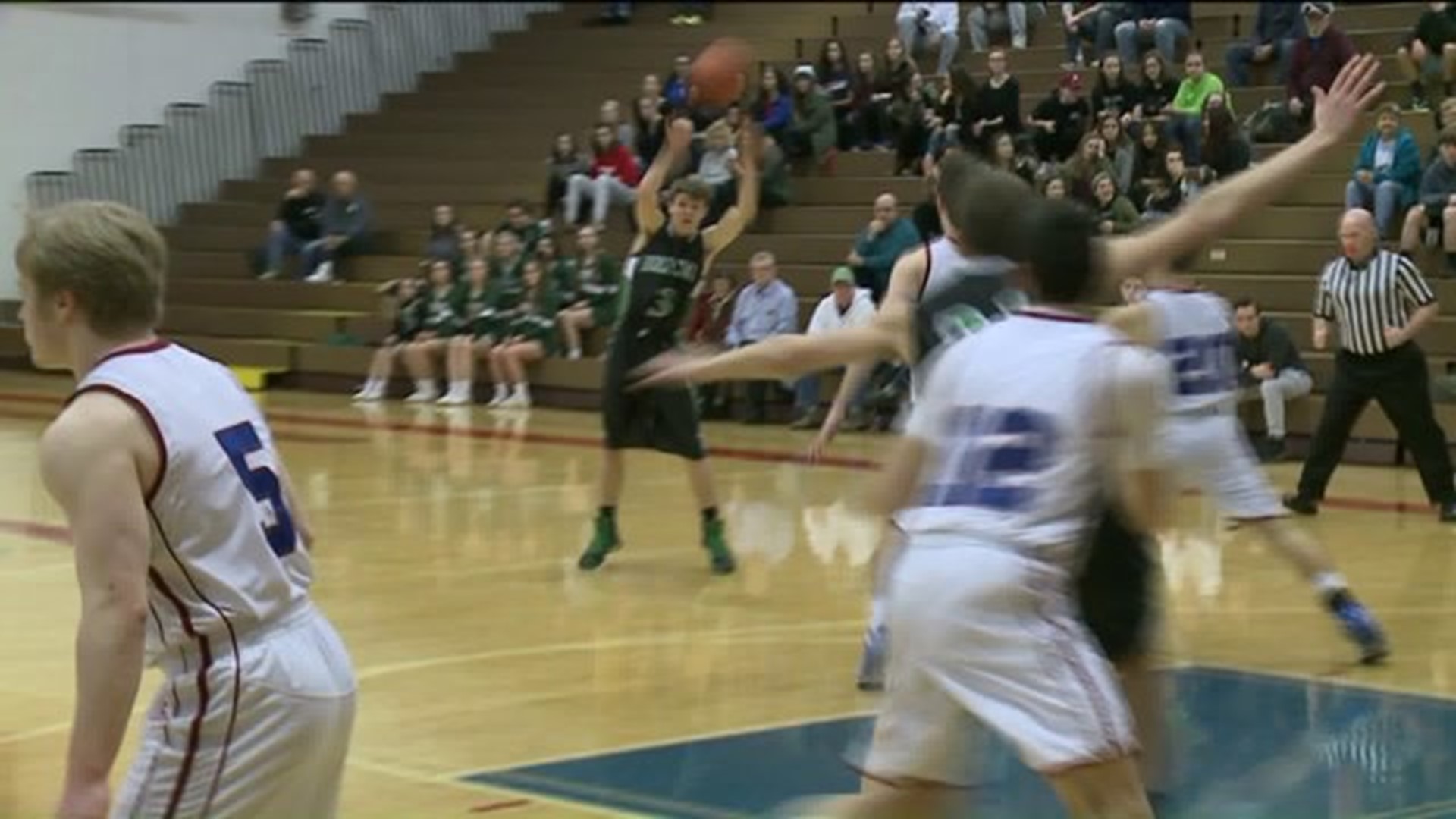 Holy Cross Boys Beat Dunmore, Advance To First Half Title