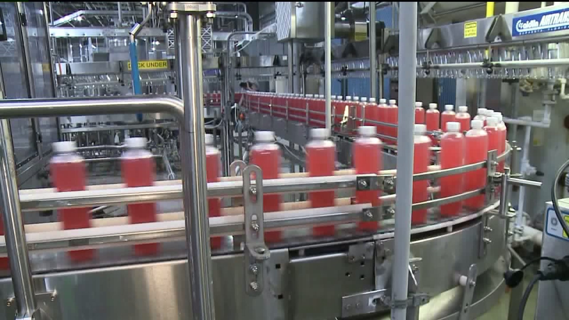 Drinks Flowing from New Bottling Line in Luzerne County