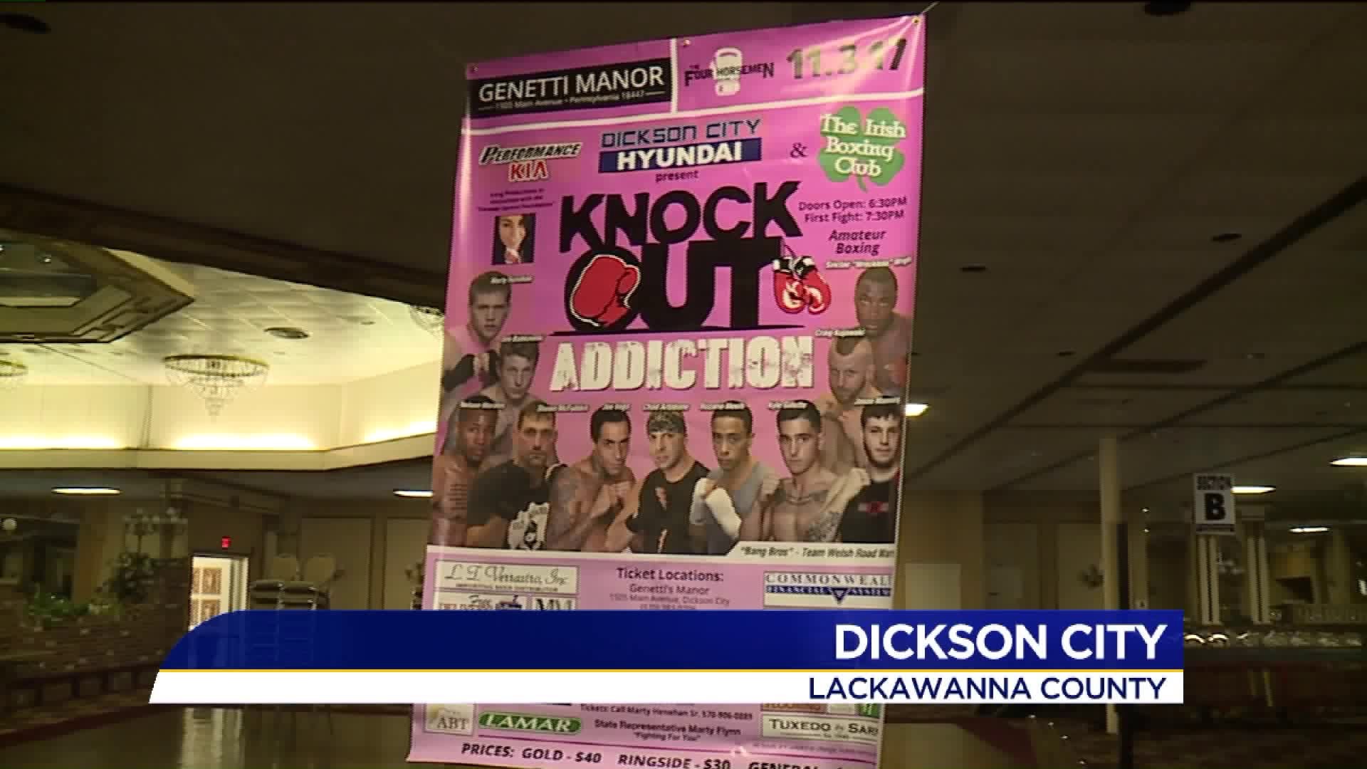 Boxing Event Plans to "Knock Out Addiction"