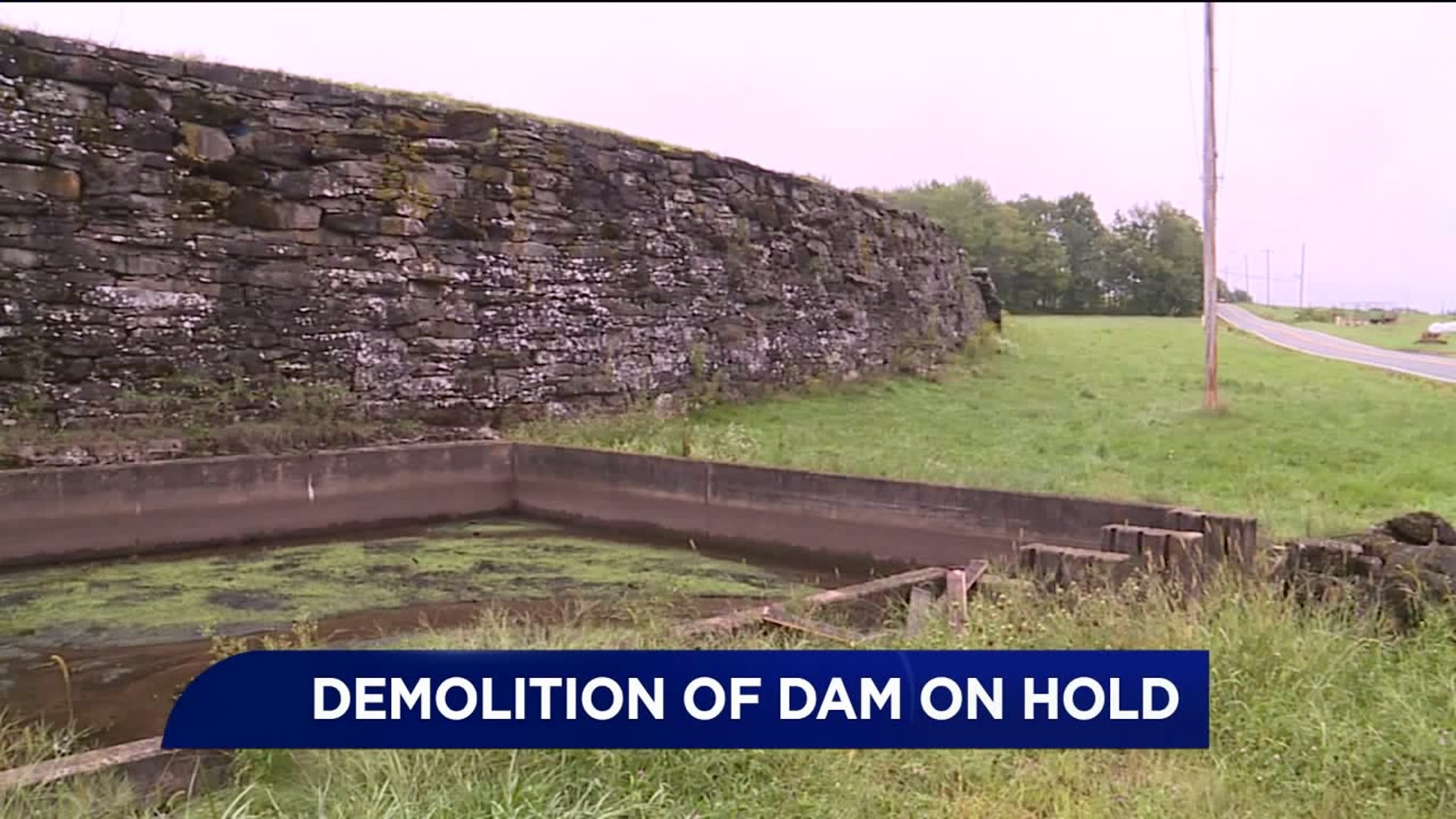 Judge Halts Demolition of Dam in Wayne County