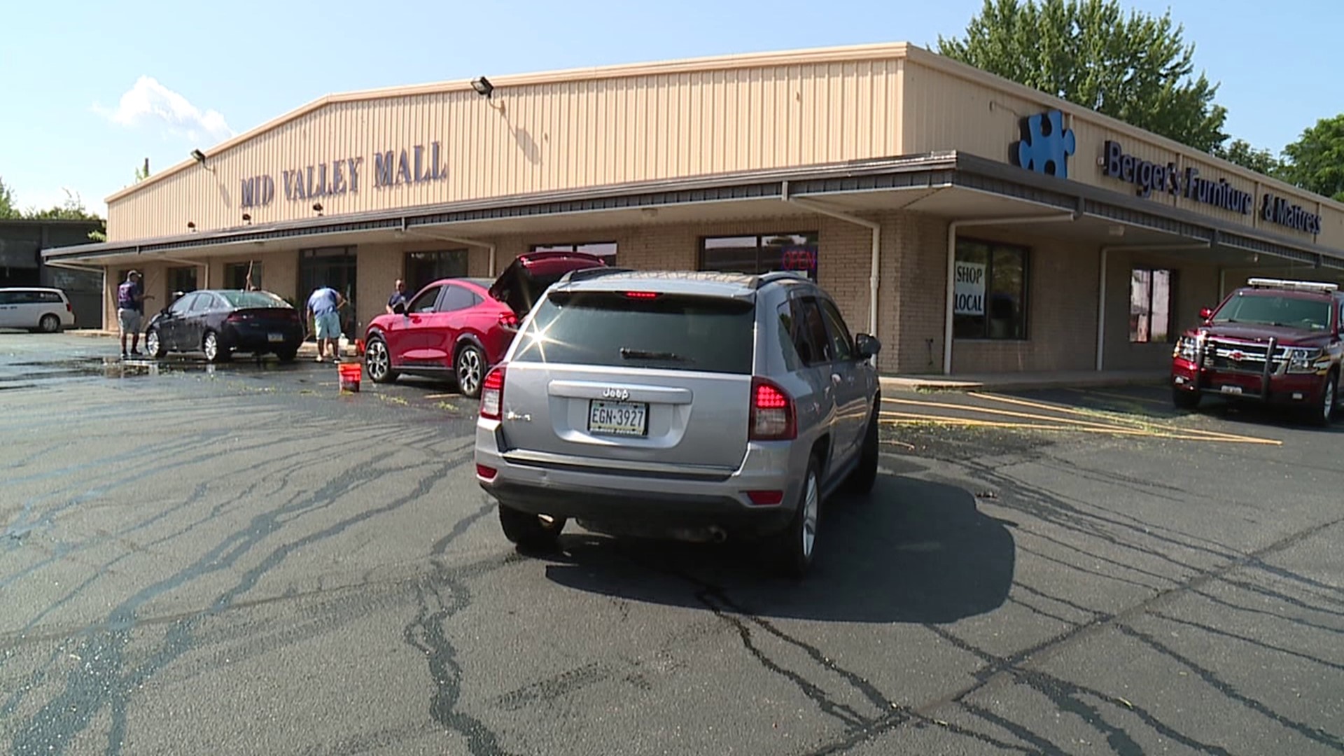 A car wash fundraiser in Lackawanna County aimed to help a fire company get equipment upgrades.