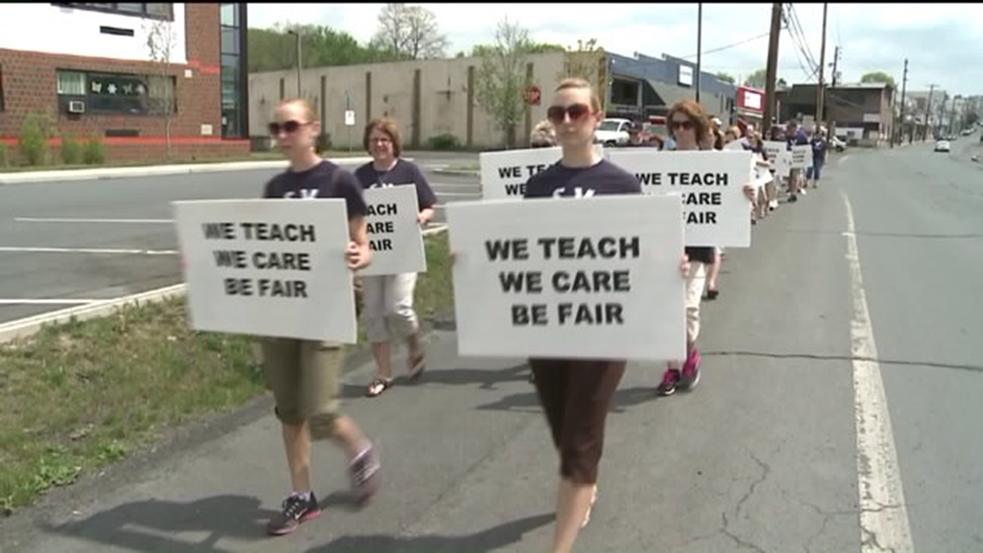 Shenandoah Valley Teachers on Strike
