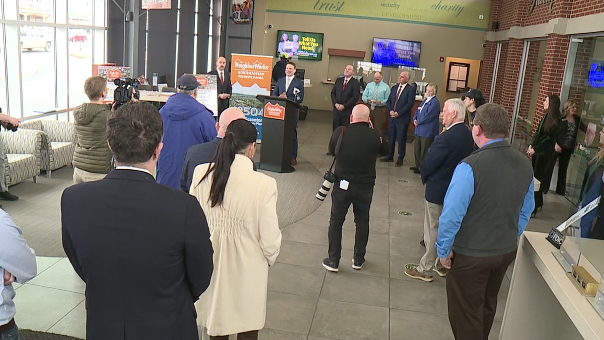 Newswatch 16's Courtney Harrison spoke with two local businesses giving back to the community and how this is all part of a larger, long-term plan.