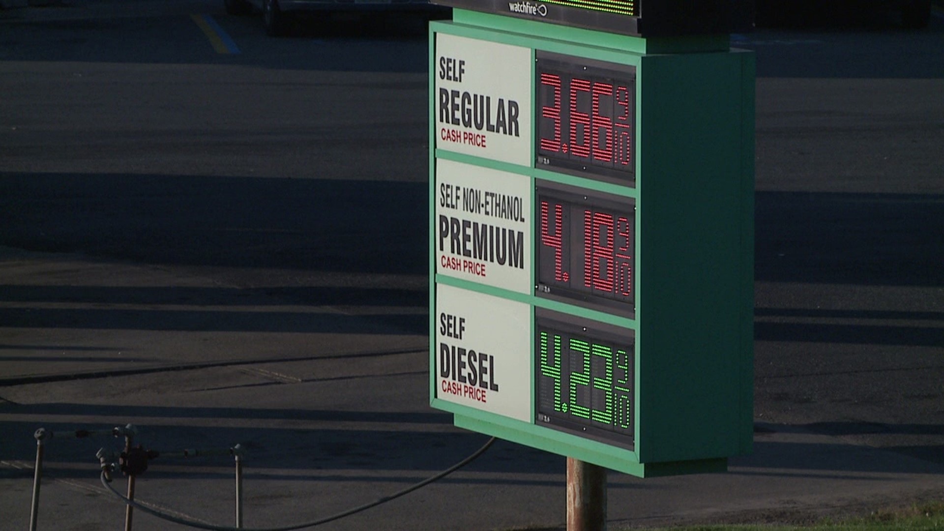 Gas prices are on the rise nationally and we're seeing some of the worst numbers here in the commonwealth.