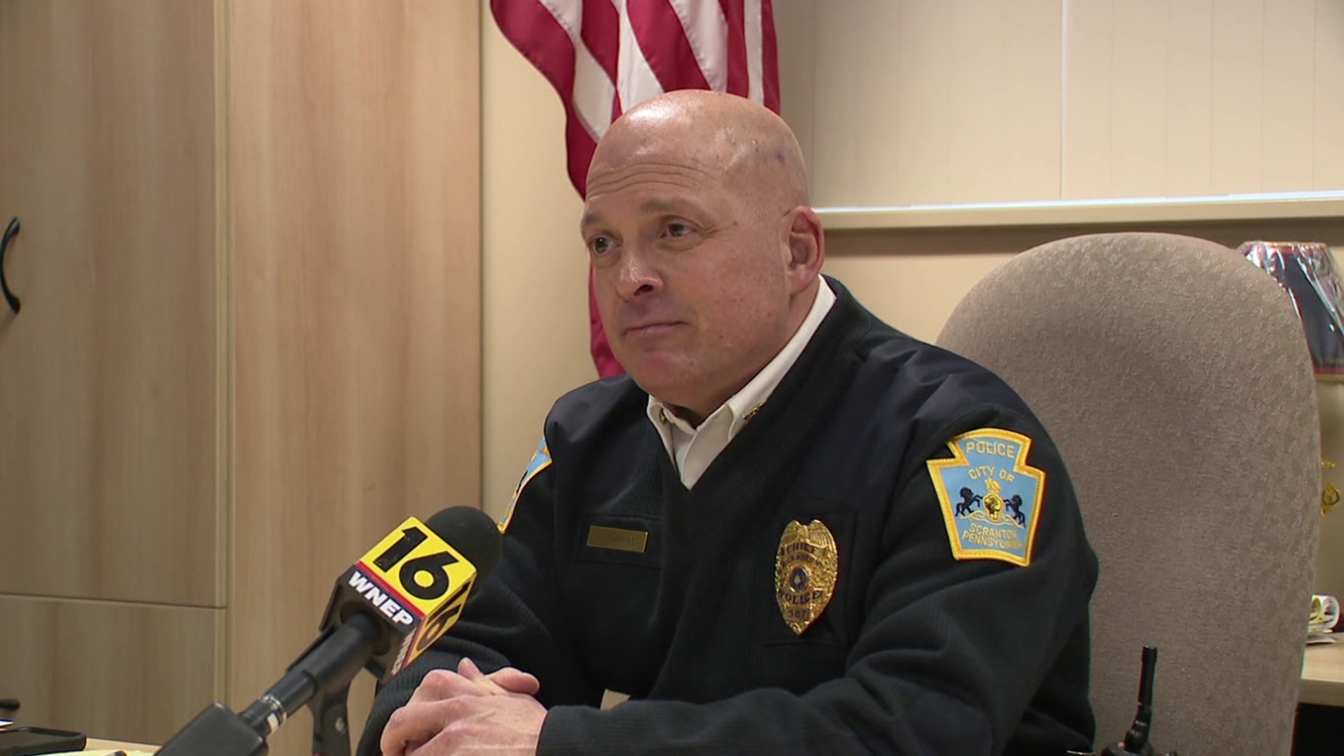 Scranton Police Chief Tom Carroll says combating gang violence is nothing new for police in Scranton, and it's a constant battle to minimize it.