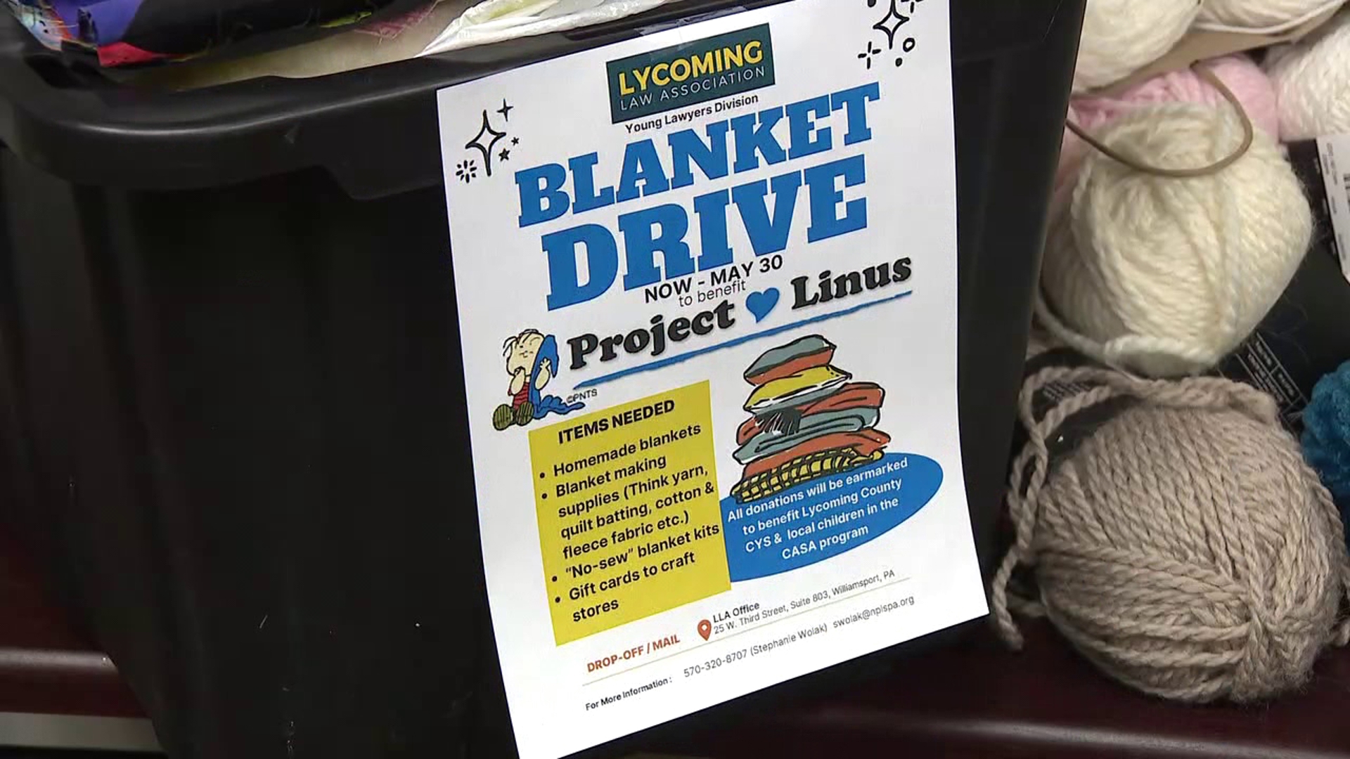 Newswatch 16's Mackenzie Aucker finds out how you can help share the warmth.
