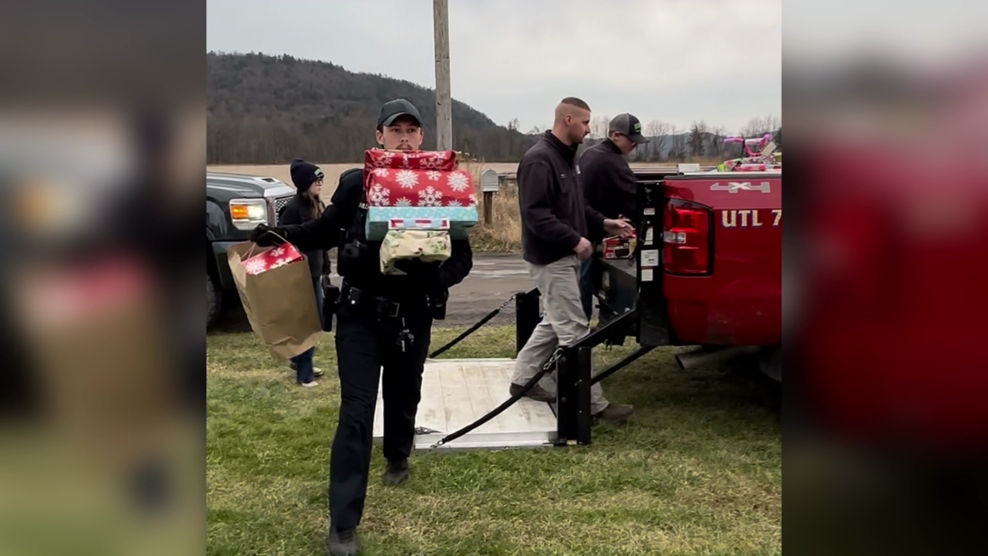 Newswatch 16's Melissa Steininger shows us how first responders and community members are helping a family that lost everything in a fire before Christmas.