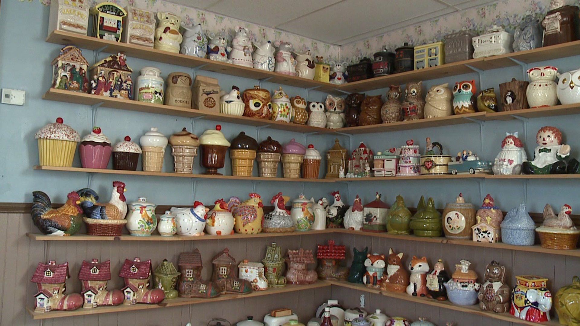 Collection of Cookie Jars