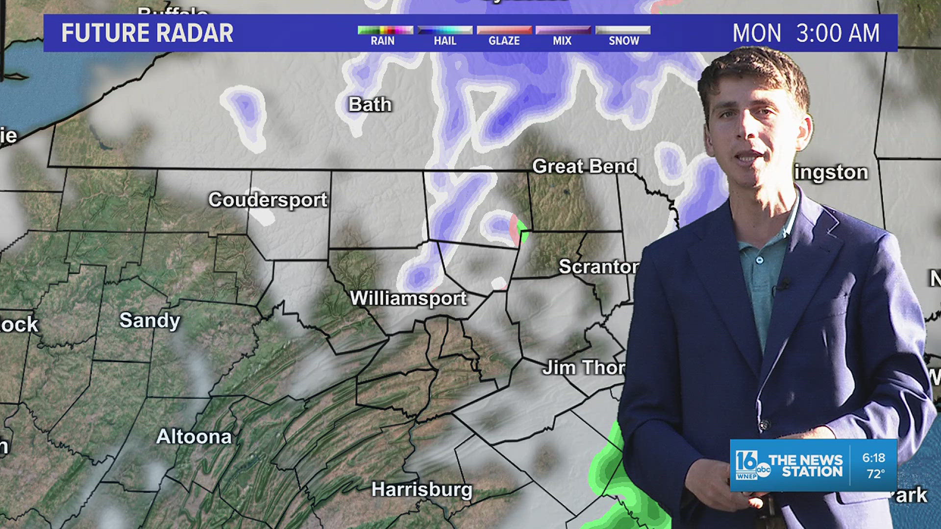 One last warm day before cold air, flurries arrive | wnep.com