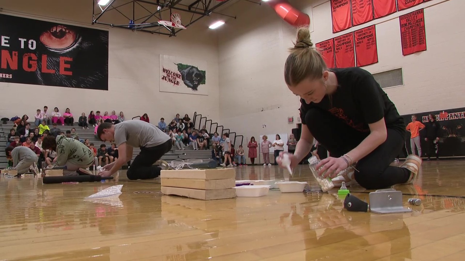 Milton Area High School was the place to be for the Olympics—the Career and Technical Education Olympics.