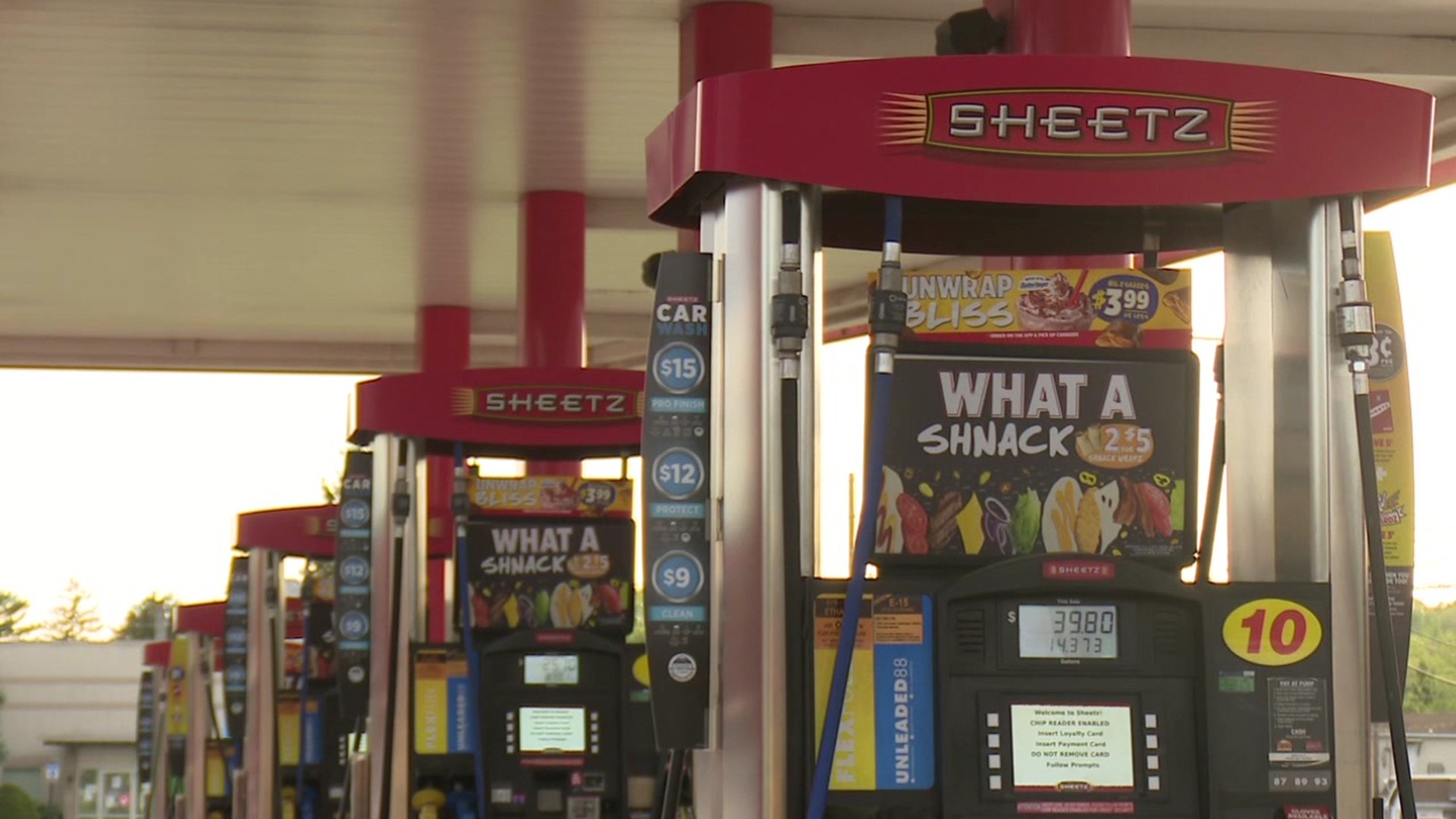 Lower prices for certain fuels at Sheetz
