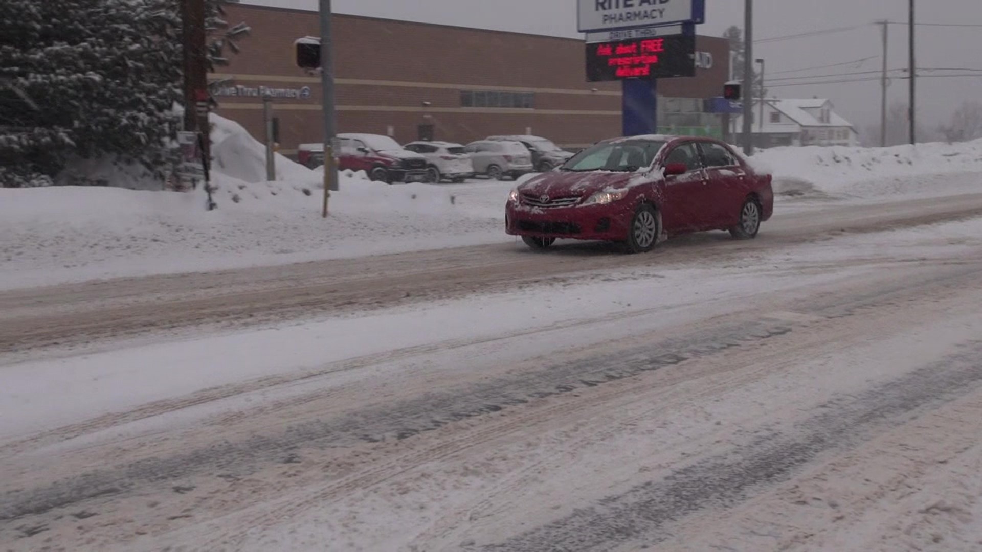 People in Wayne County have deja vu with more snow to clean up and road conditions that are not ideal.