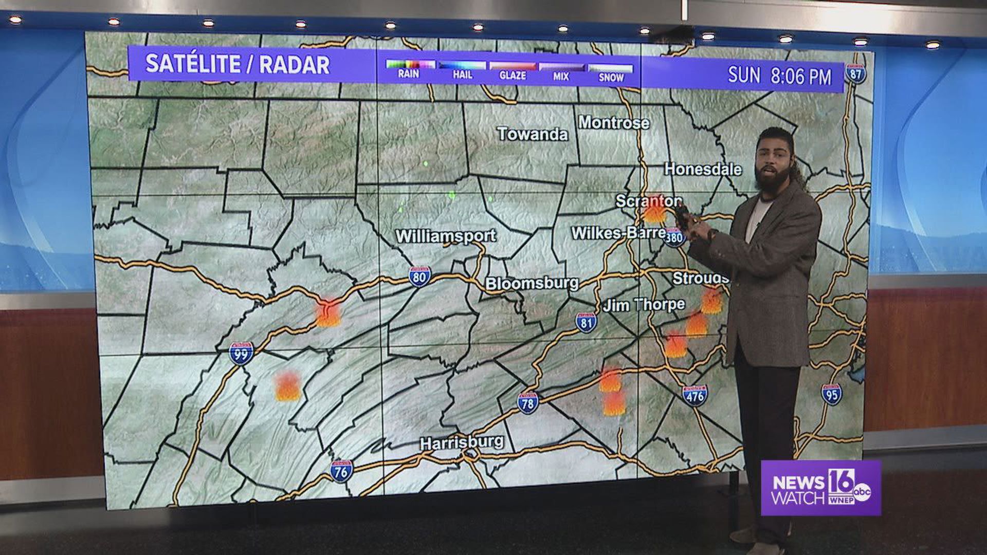 Hay incendios en nuestra región debido a nuestra sequía, pero habrá algo de lluvia al final de la semana.