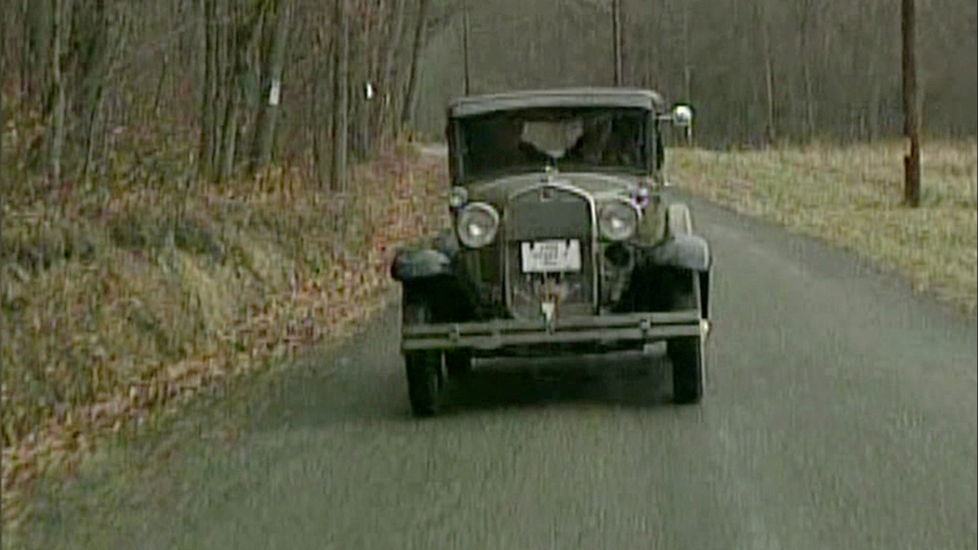 Mike Stevens has a look at automotive history in the visit to Columbia County in 2000.