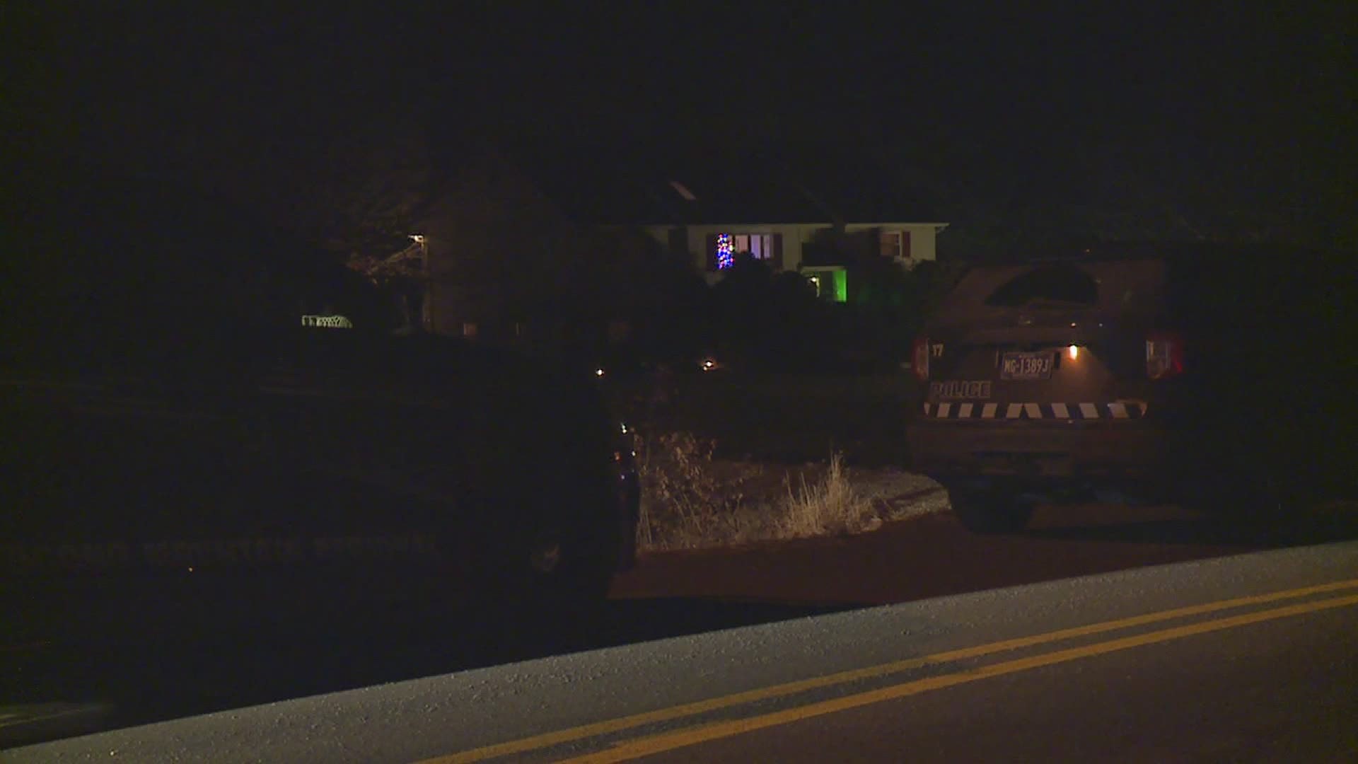 The incident happened Friday night in Tunkhannock Township.