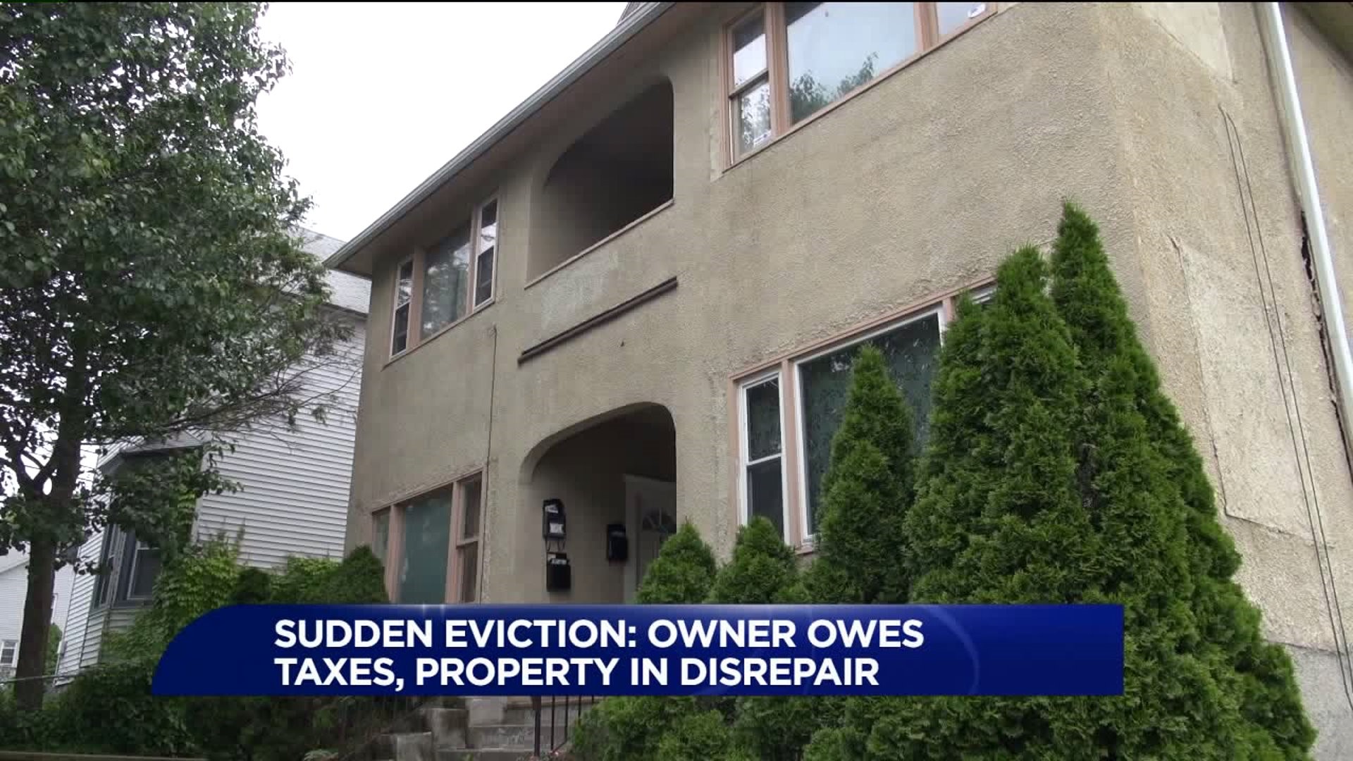 Renters Evicted, Owner in Debt, Properties in Disrepair