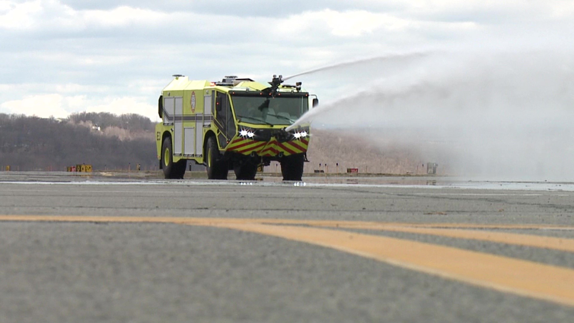 A new, state-of-the-art fire truck is now among the emergency vehicles at the Wilkes-Barre/Scranton International Airport.