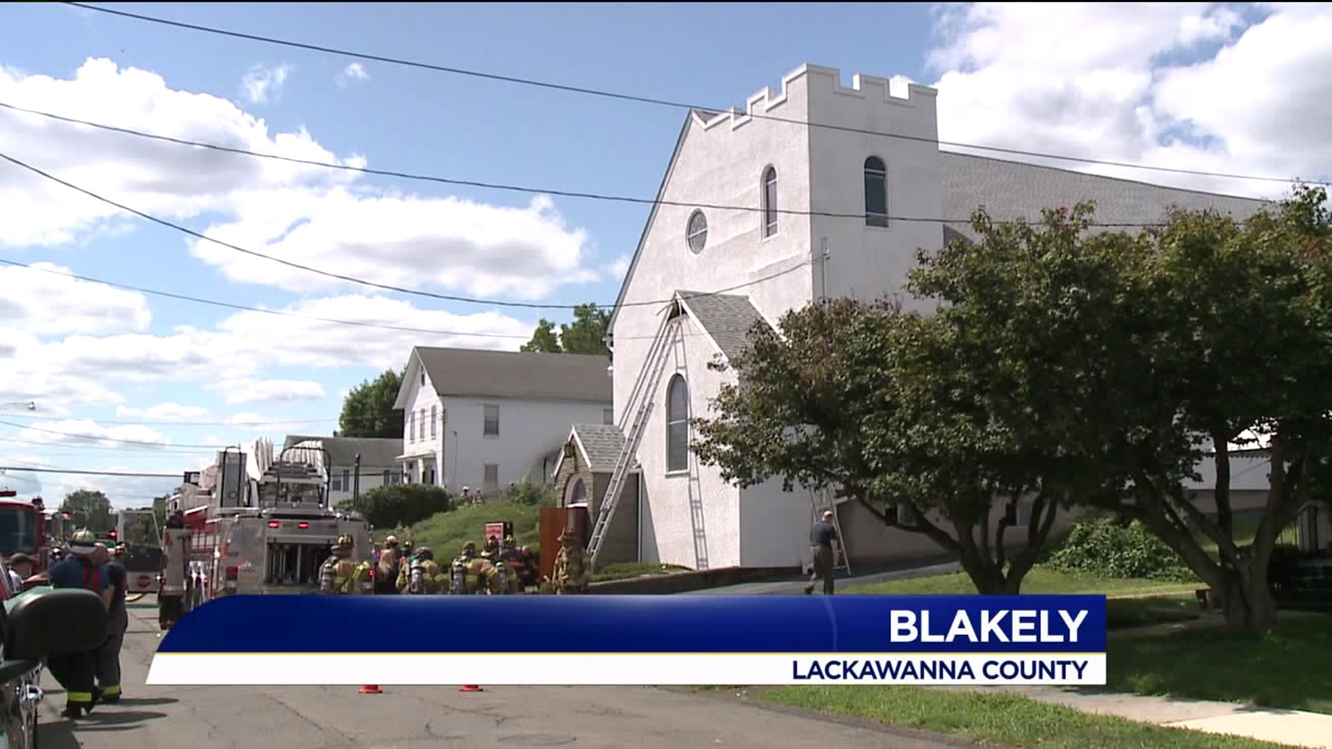 Smoke Damages Church in Blakely