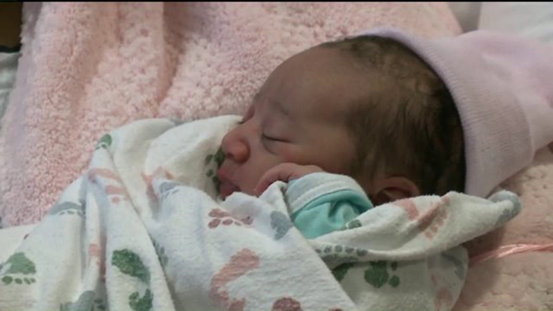 New Year's Baby Born Three Minutes After Midnight