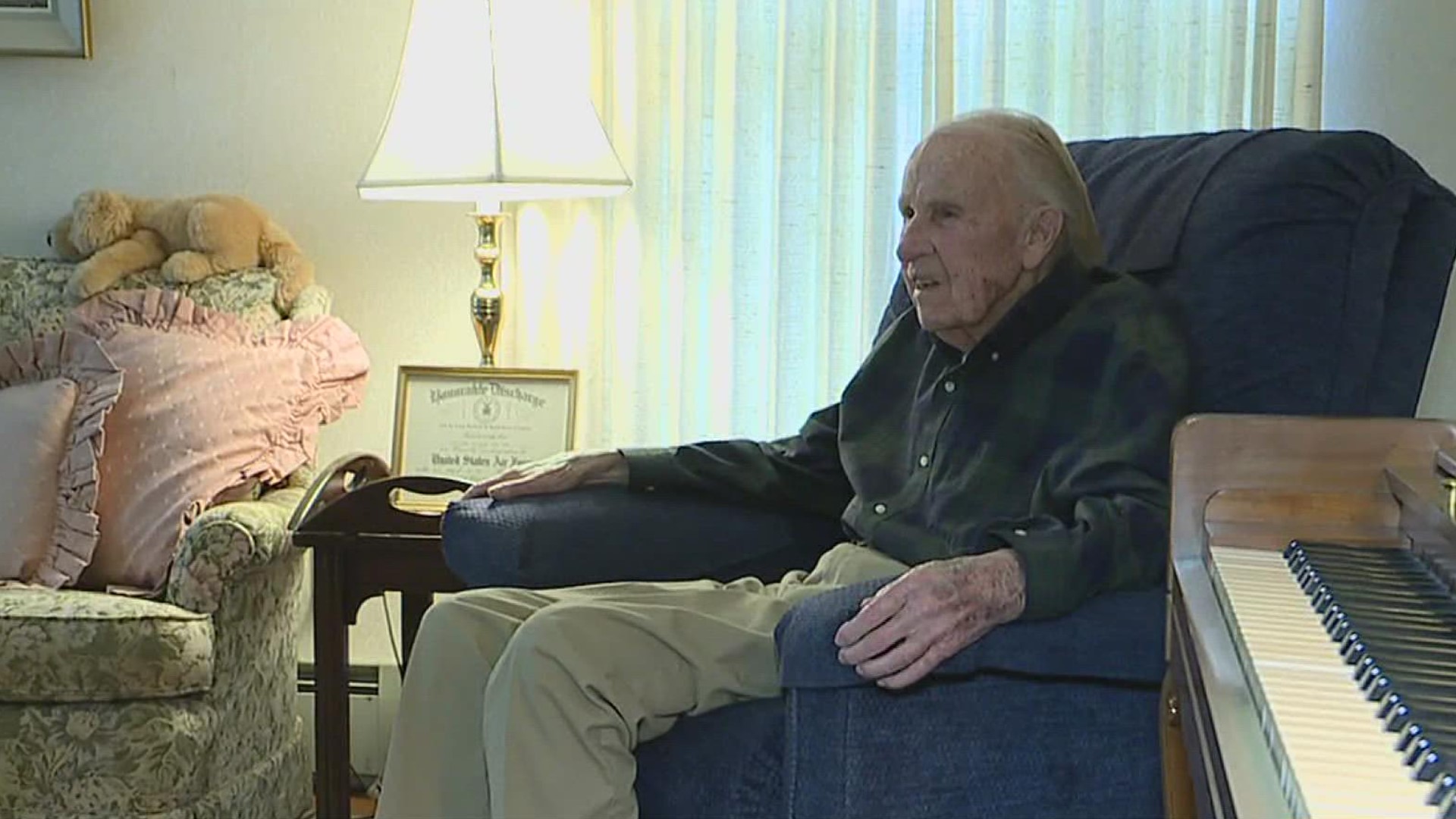 A World War II veteran from Lackawanna County has passed away.