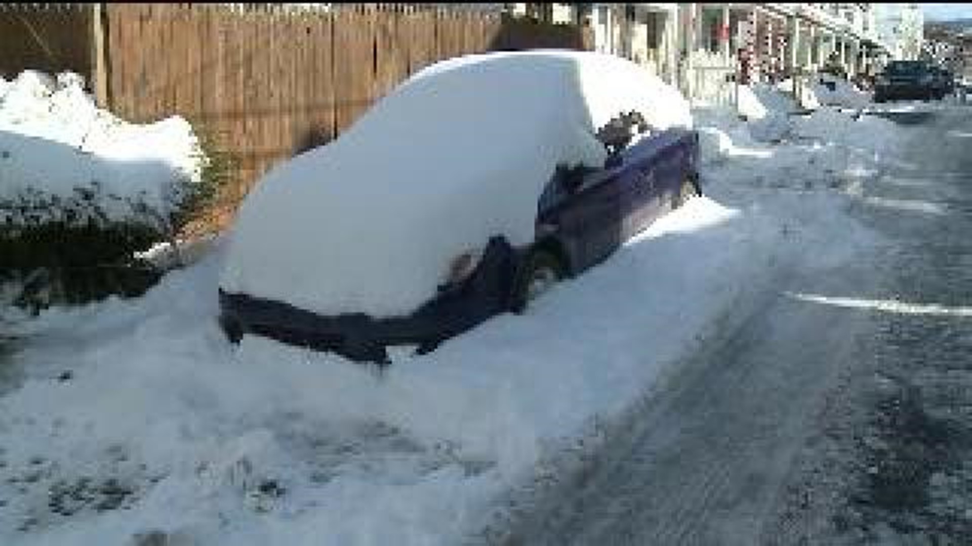 Sloppy Side Streets Causing Problems Following Storm