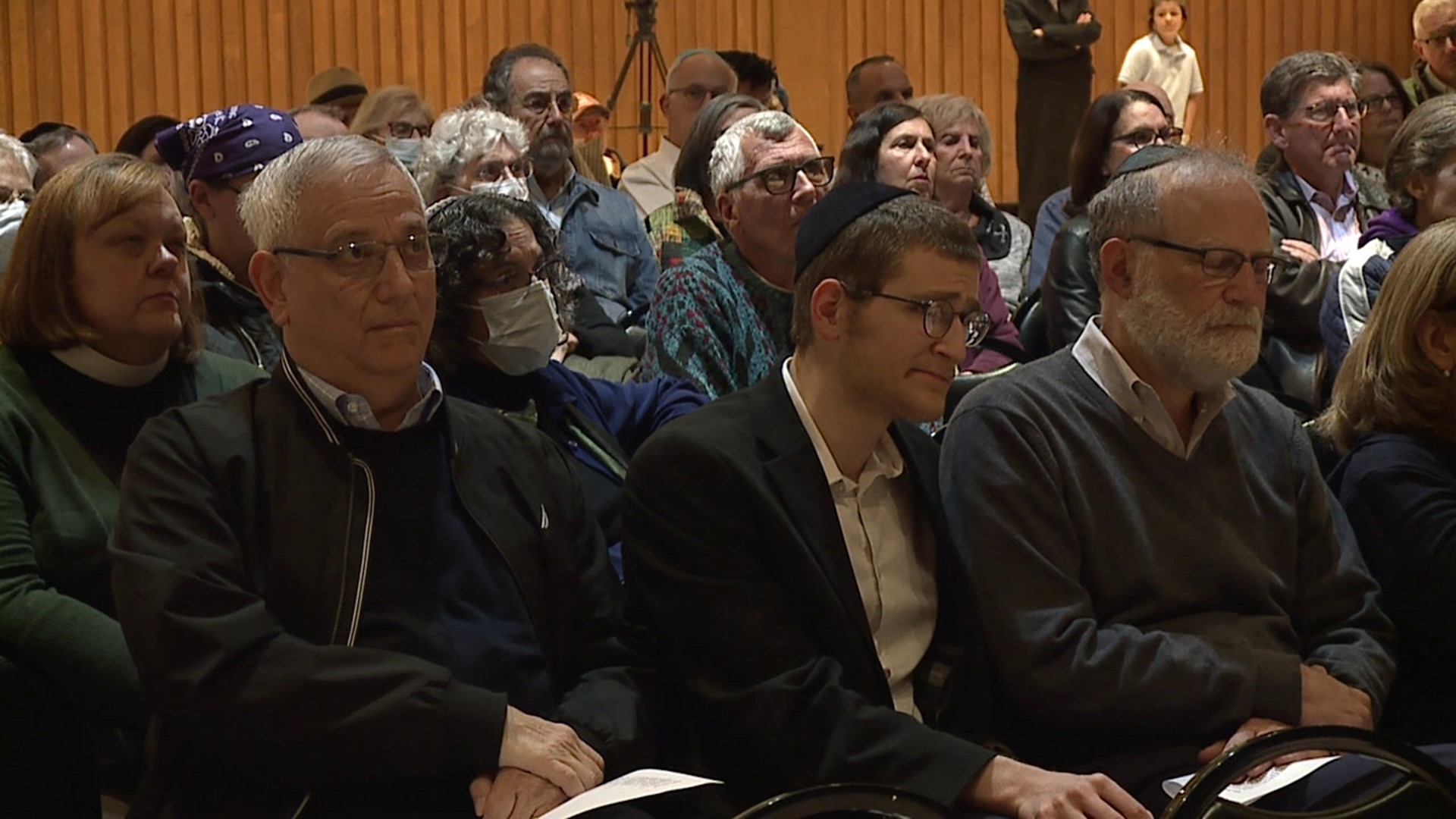 As the conflict in Israel continues, community members in Scranton came together.