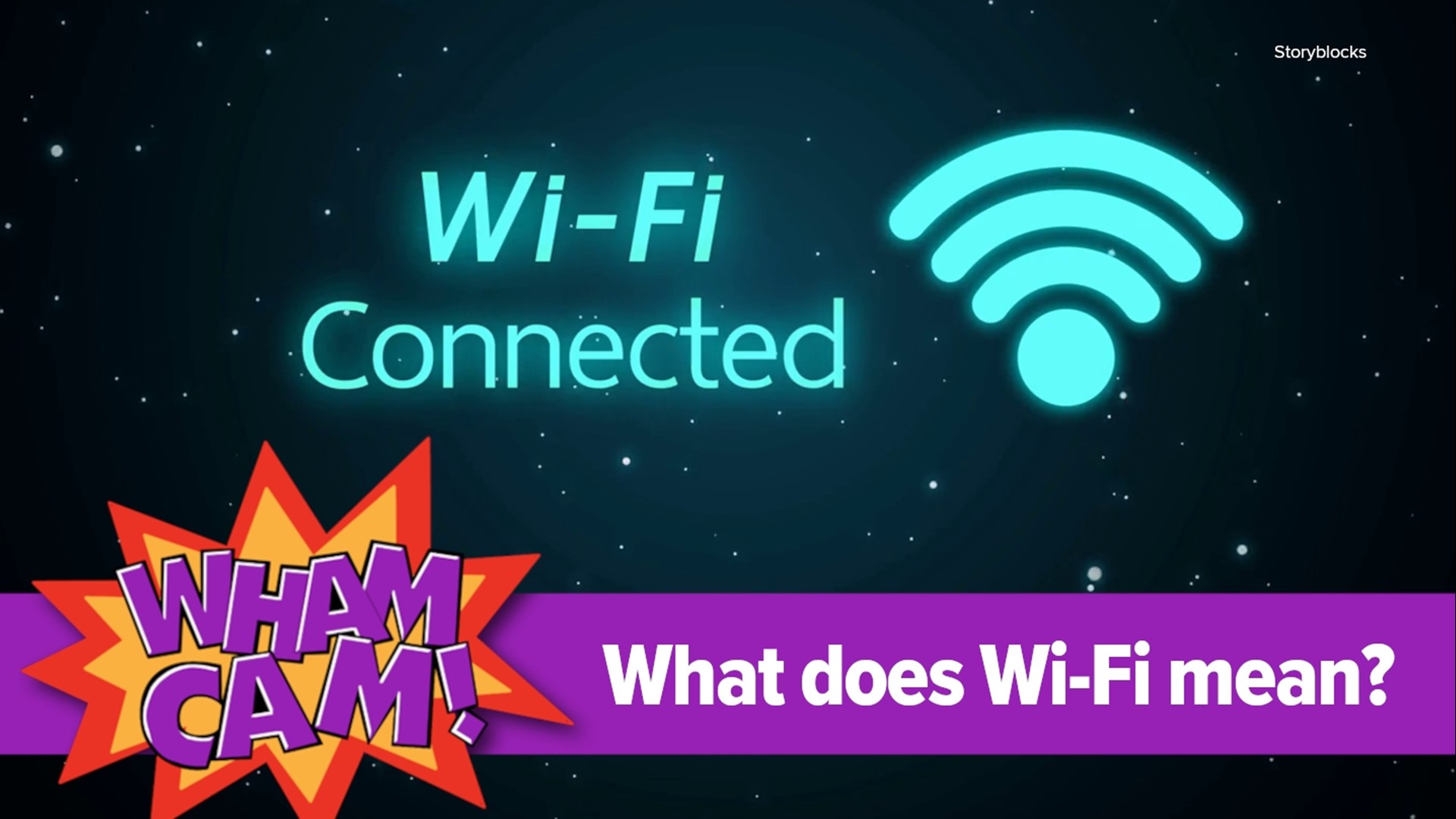 Ever wonder what Wi-Fi stands for? Joe headed to Weis Market in the Clarks Summit area to see if anyone there had the answer to this week's Wham Cam.