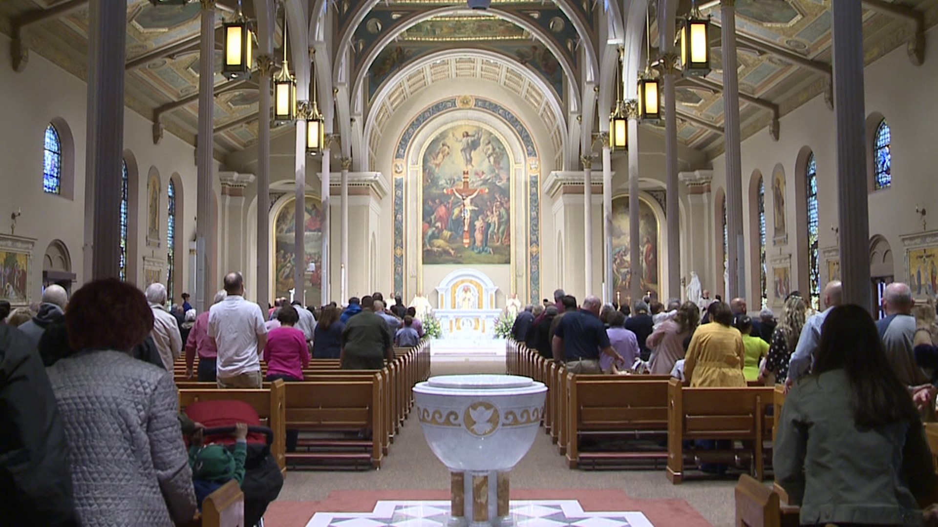 A mass held at St. Peter's Cathedral in Scranton Sunday morning shined a light on foster and adoptive mothers.