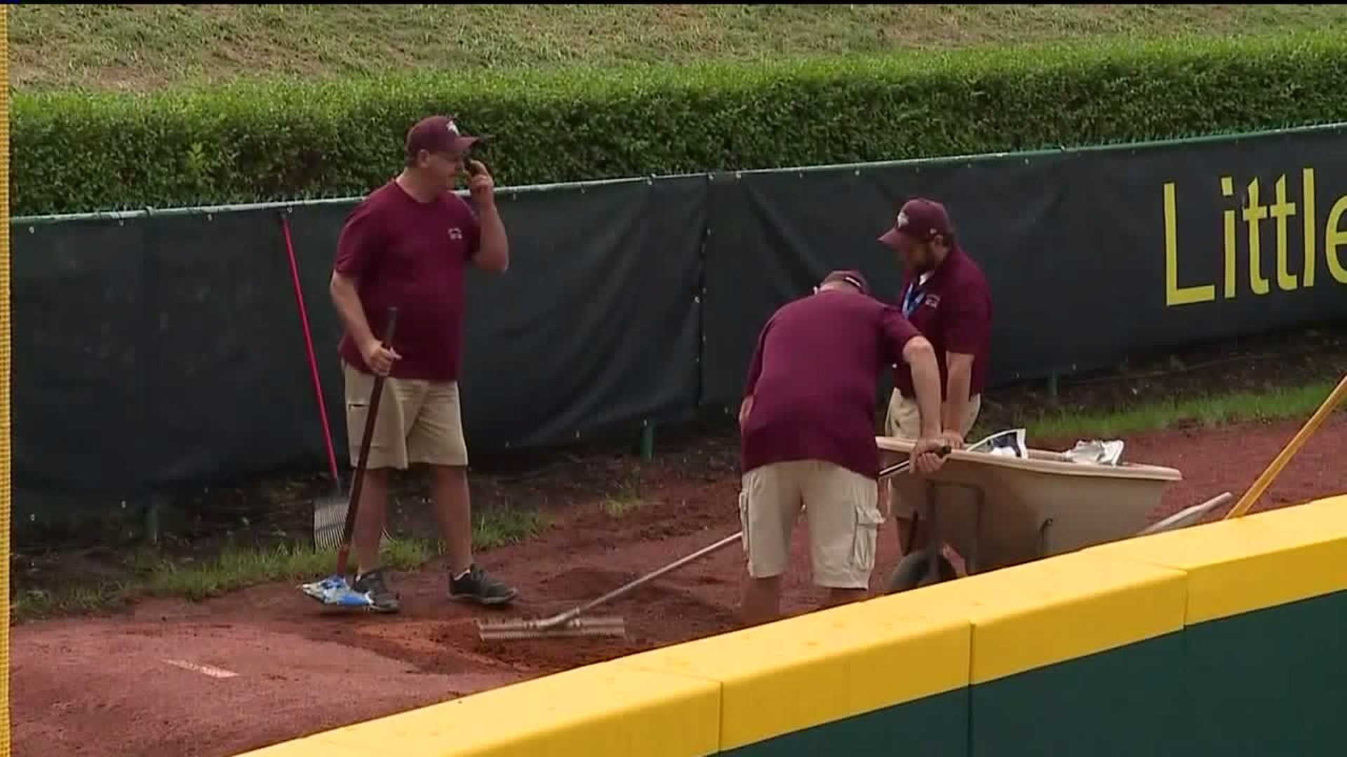 Grounds Crew Keeping Little League Fields Ready to Play