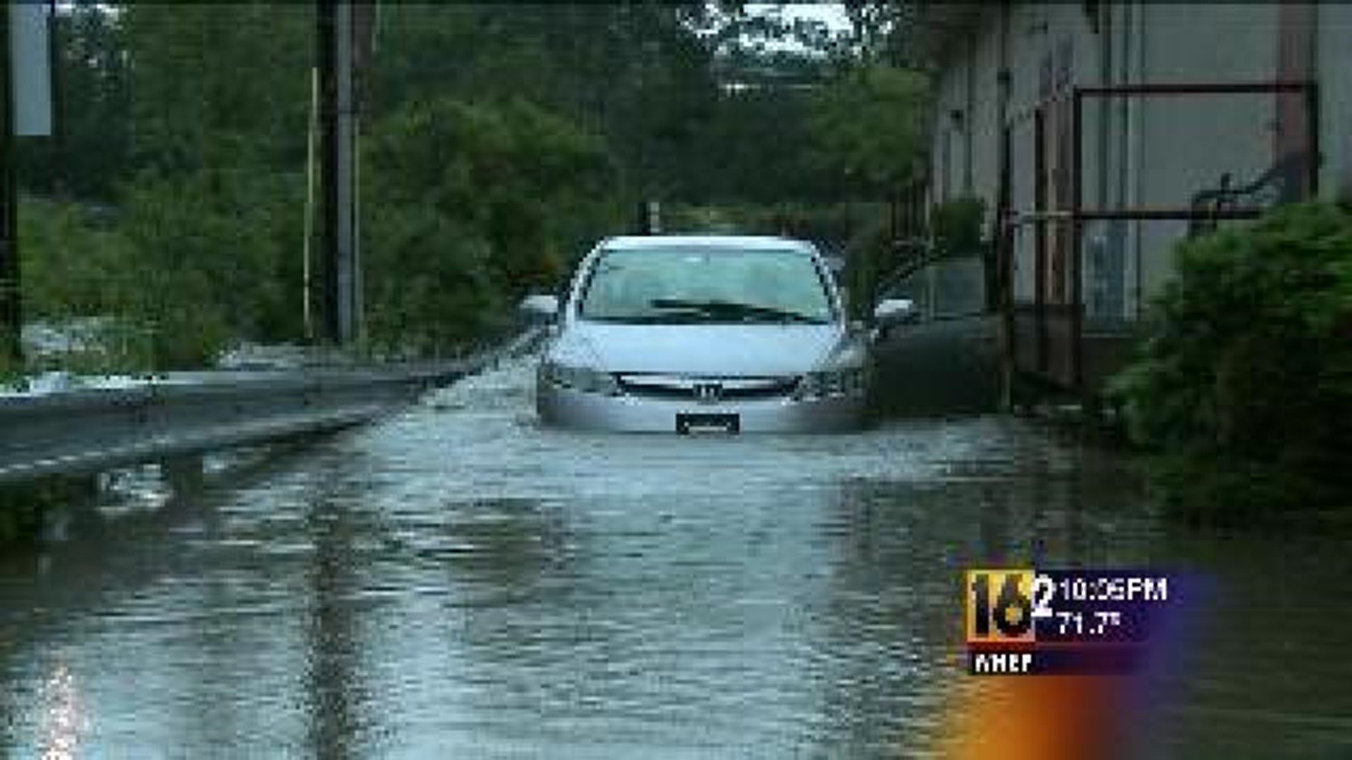 Thunderstorms Lead to Flash Flooding