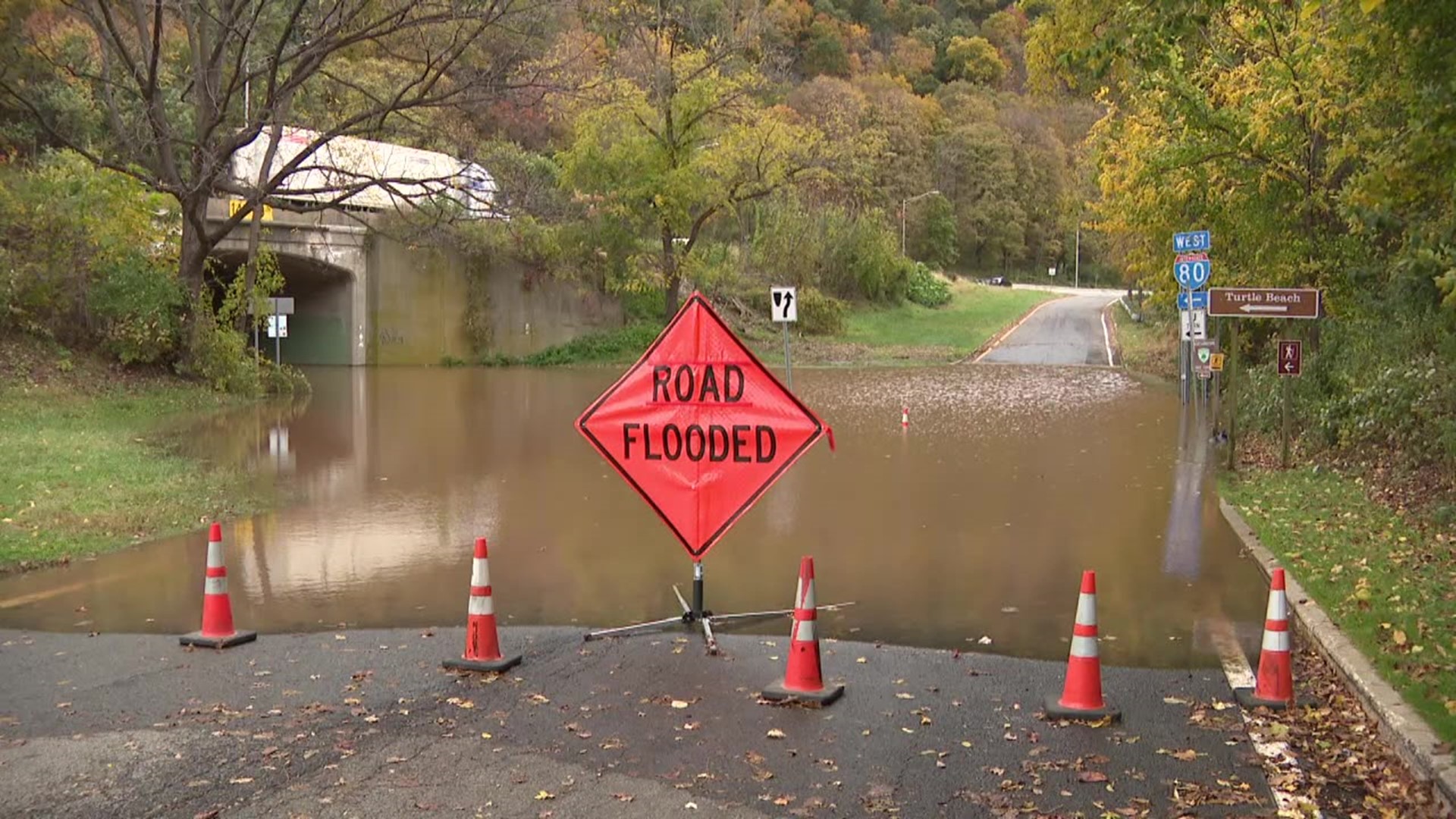 Emergency officials are encouraging people to use caution as more rain is expected later this week.