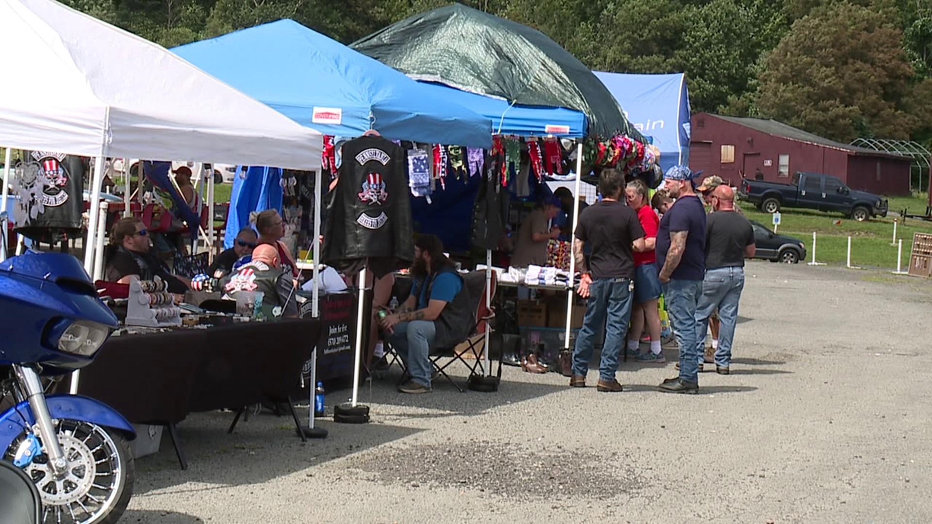 Day two of Scranton Bike Weekend kicked off Saturday at the Circle Drive-In in Dickson City.