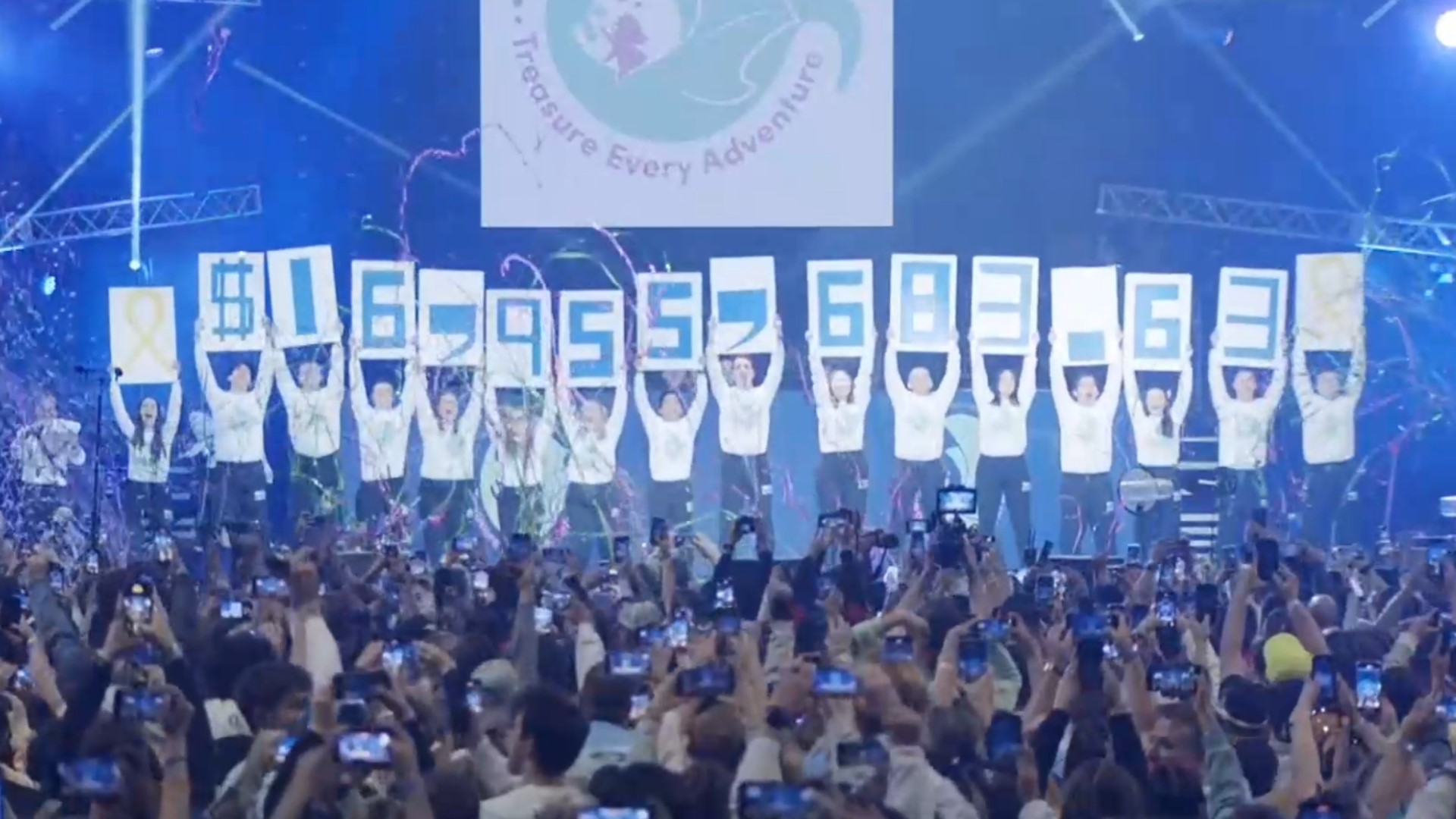 Penn State University's annual dance marathon ended this weekend with more than $16 million raised to help fight childhood cancer.